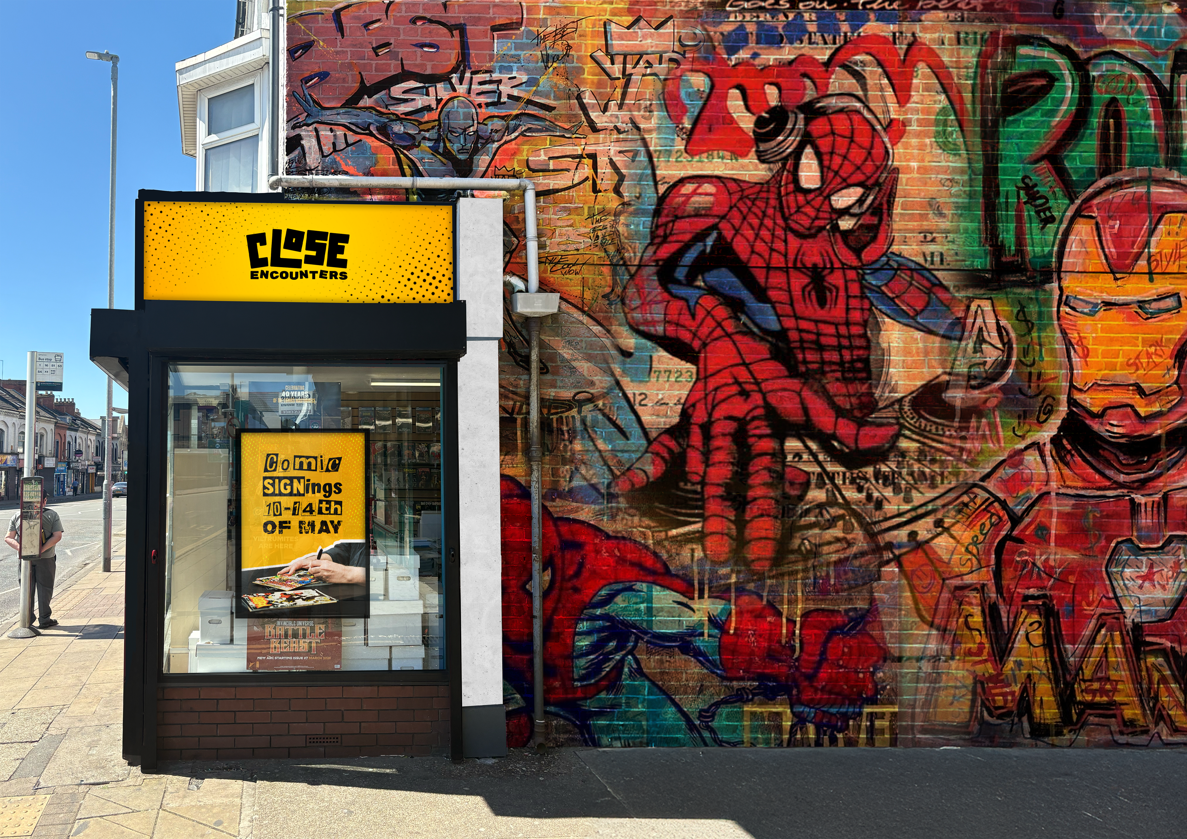 Side of Store