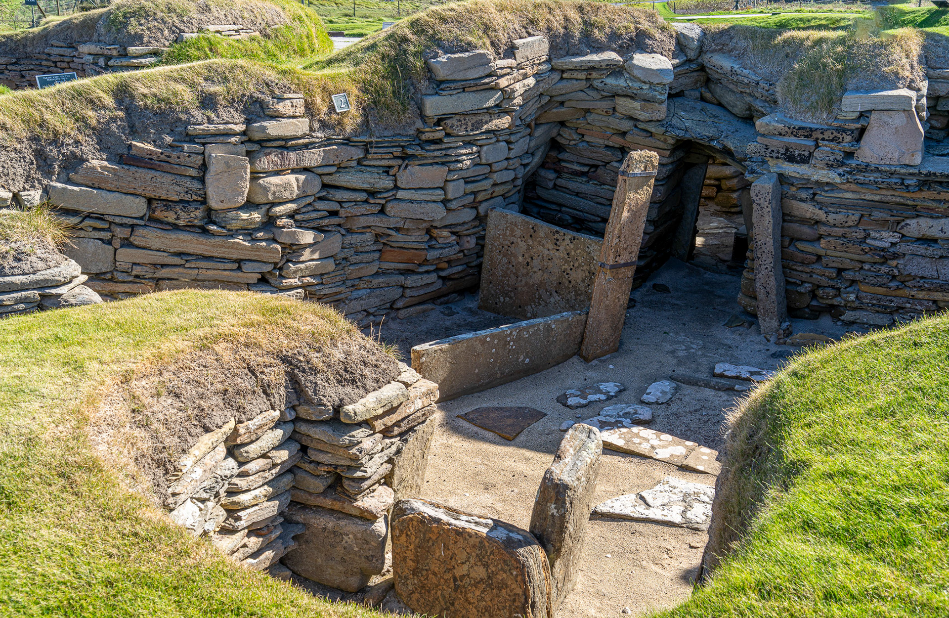 Orkney Island Scotland ruins