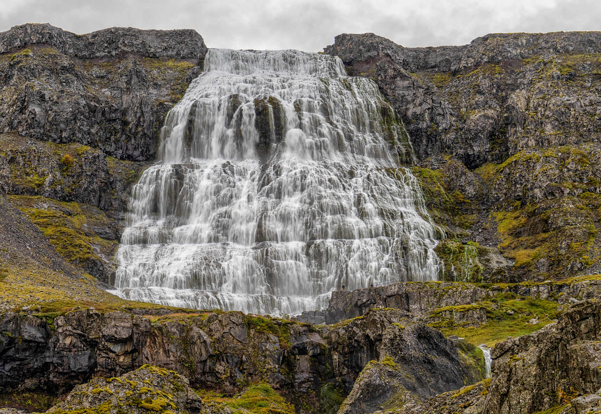 Dynjandi Waterfall Isafjordur Iceland