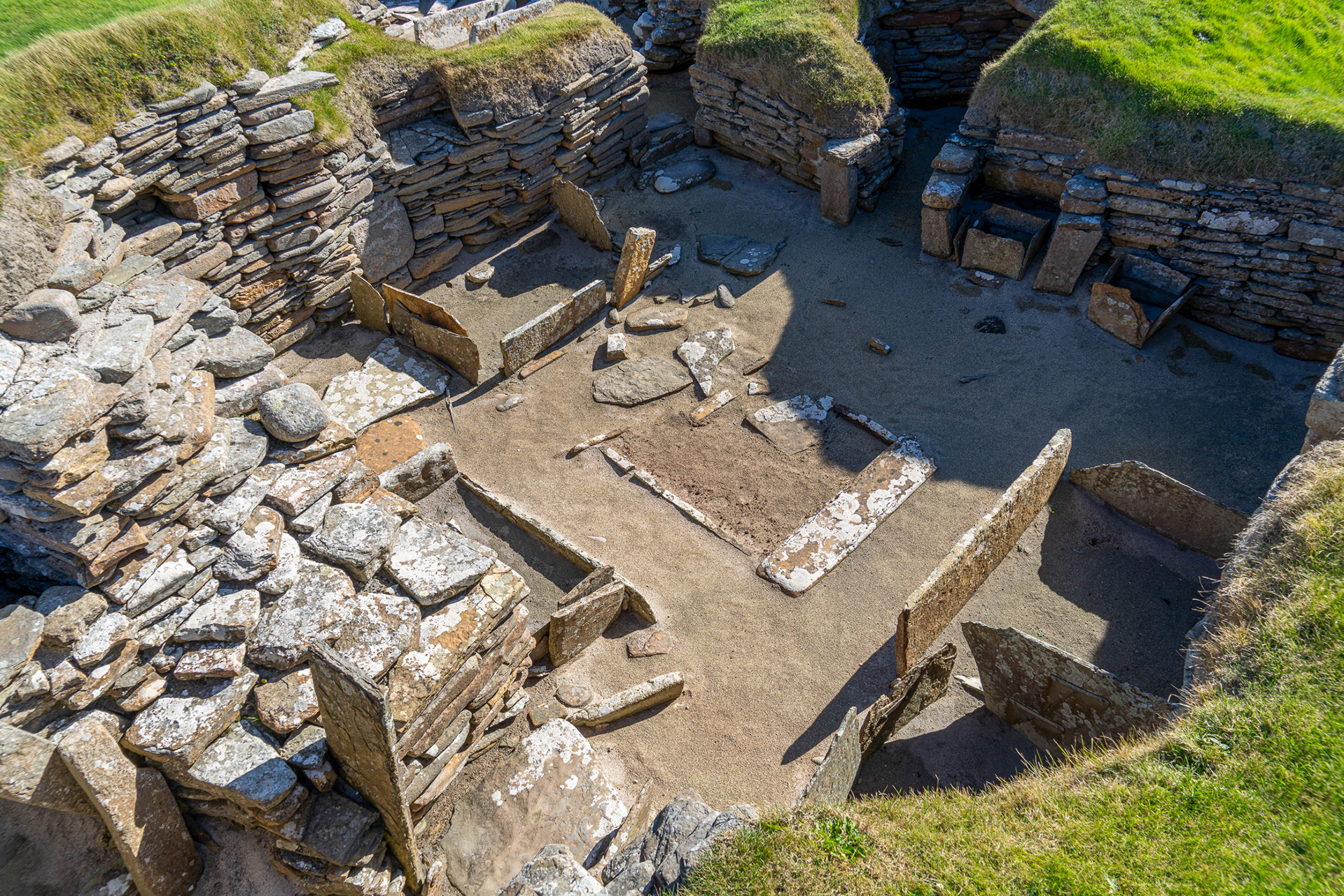 Orkney Island Scotland ruins