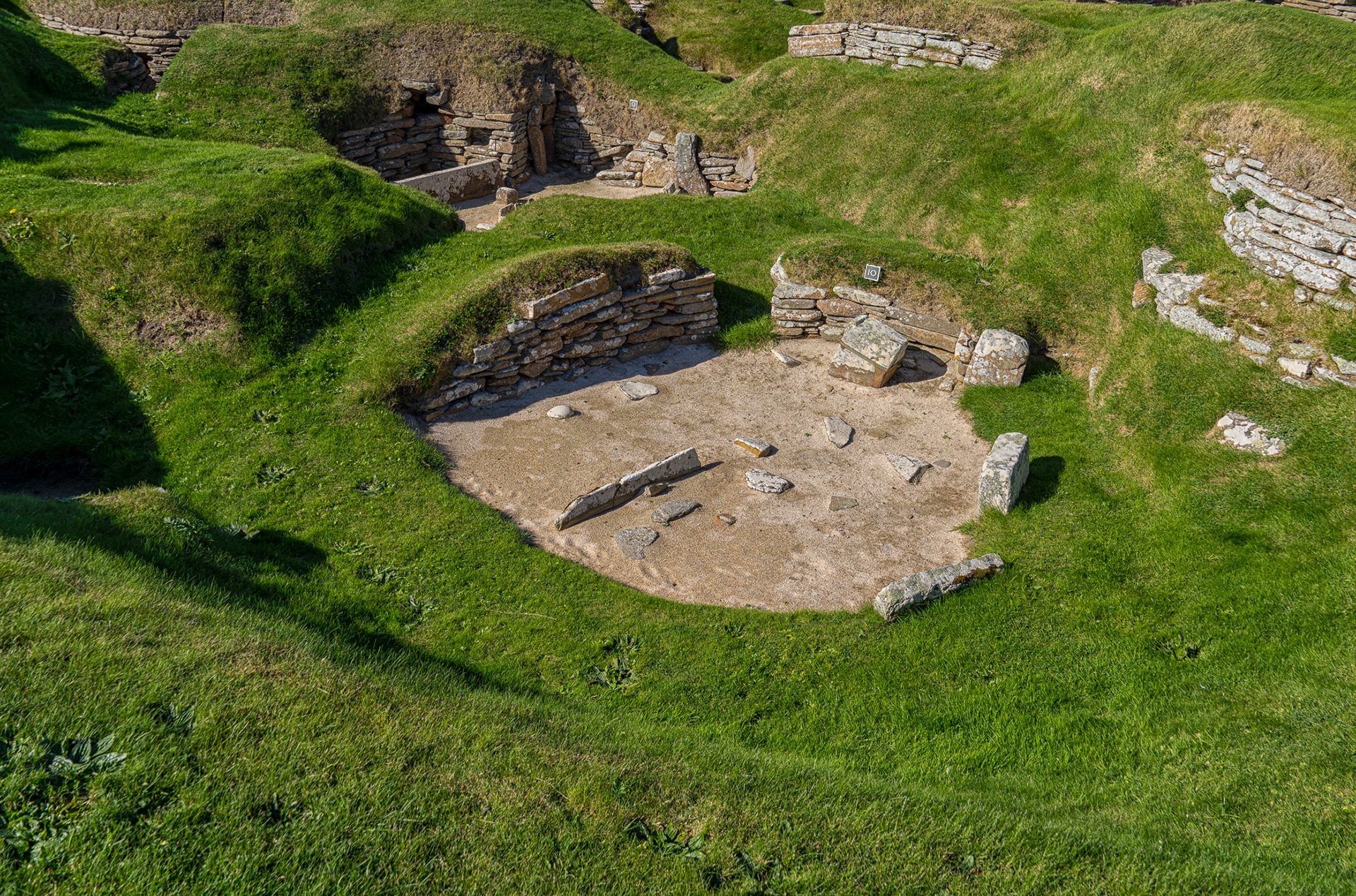 Orkney Island Scotland ruins
