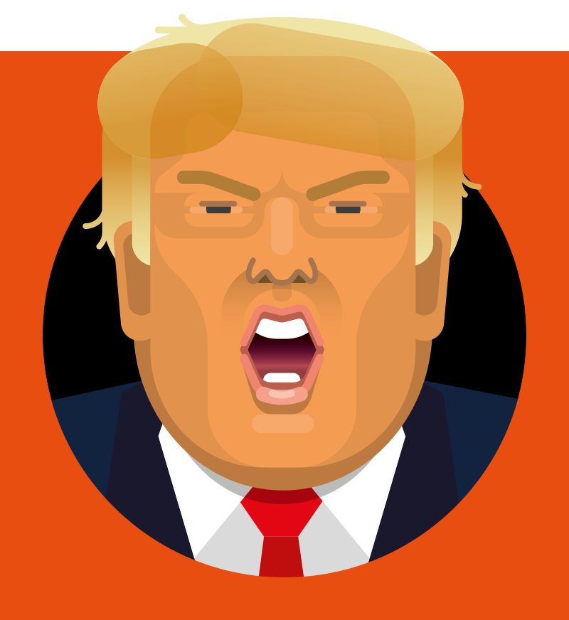 Donald Trump, US president