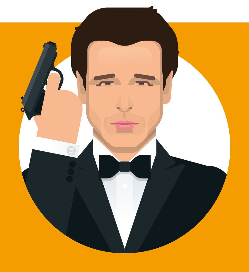 Pierce Brosnan as James Bond