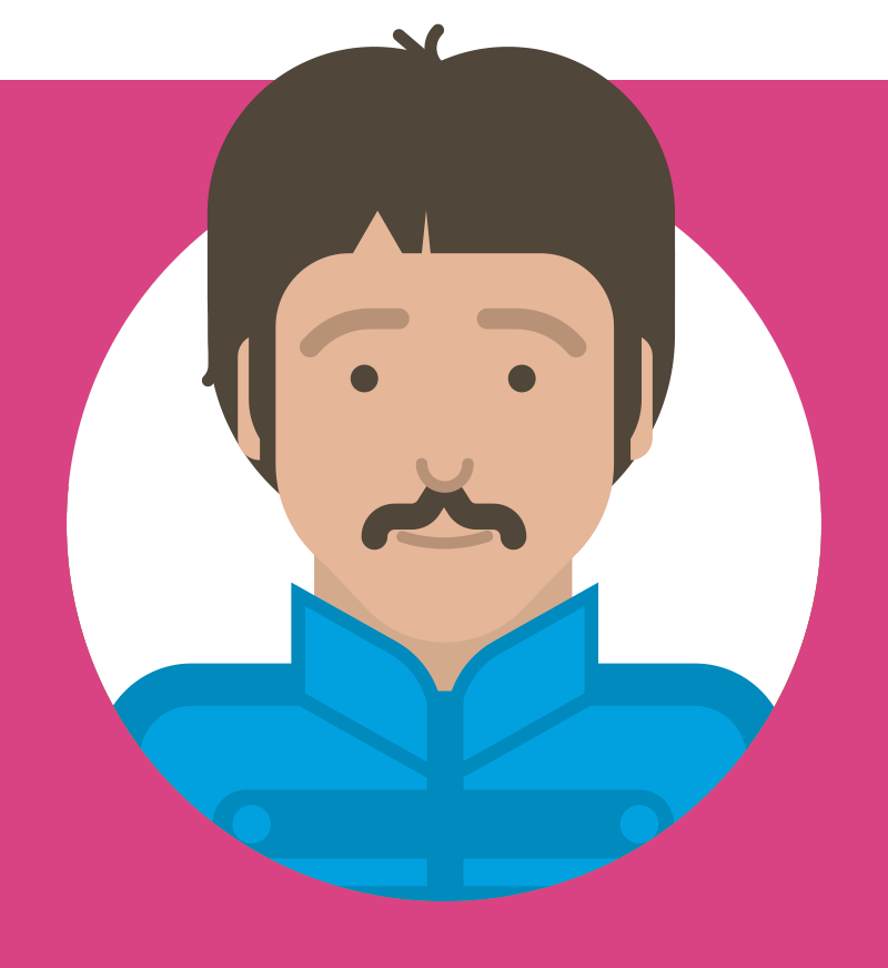 Paul McCartney in the Beatles