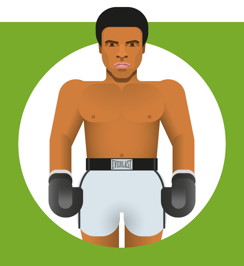 Muhammad Ali, boxer