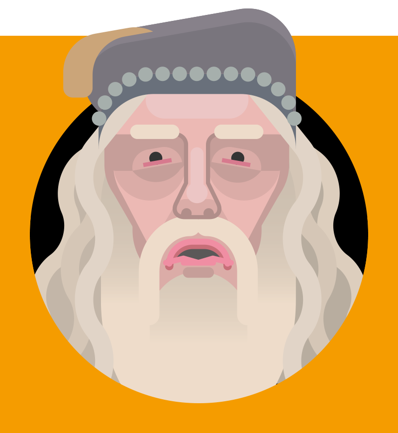 Michael Gambon as Albus Dumbledore