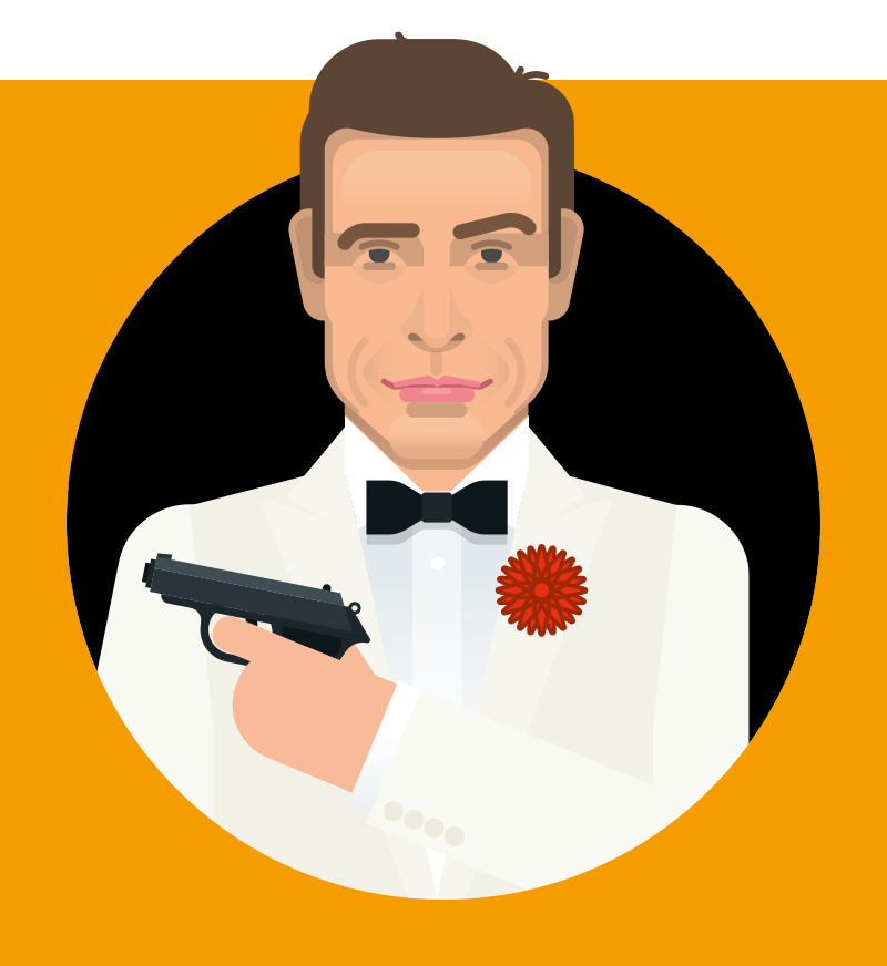 Sean Connery as James Bond