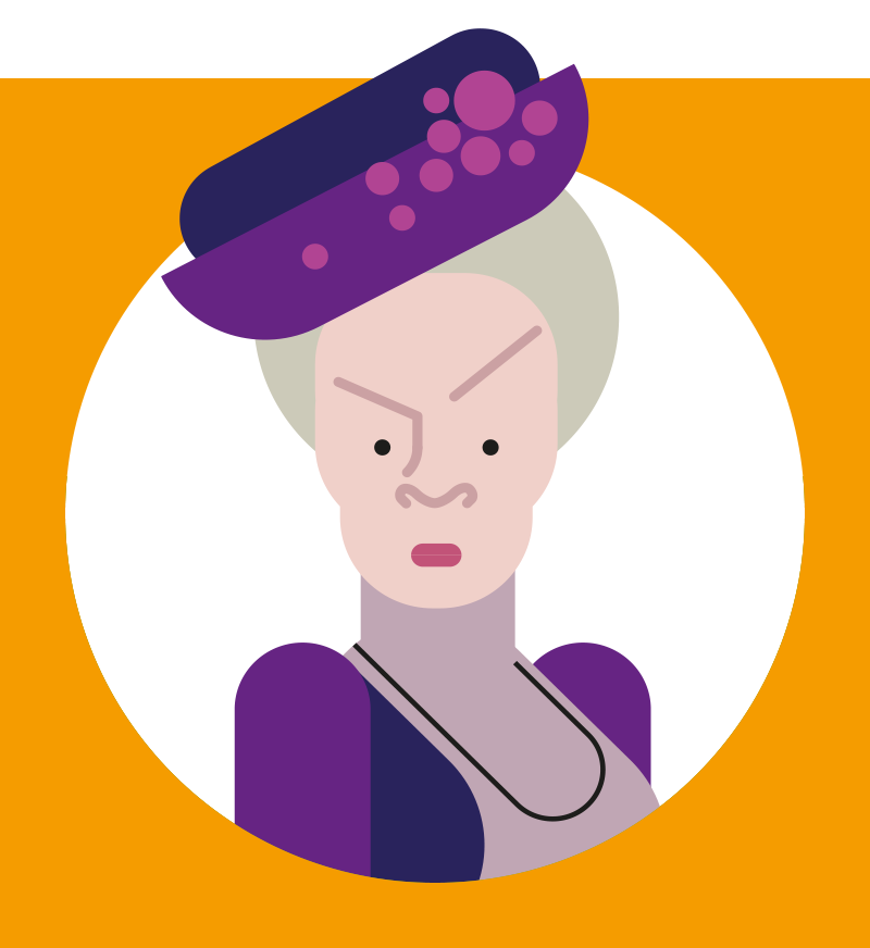 Maggie Smith in Downton Abbey