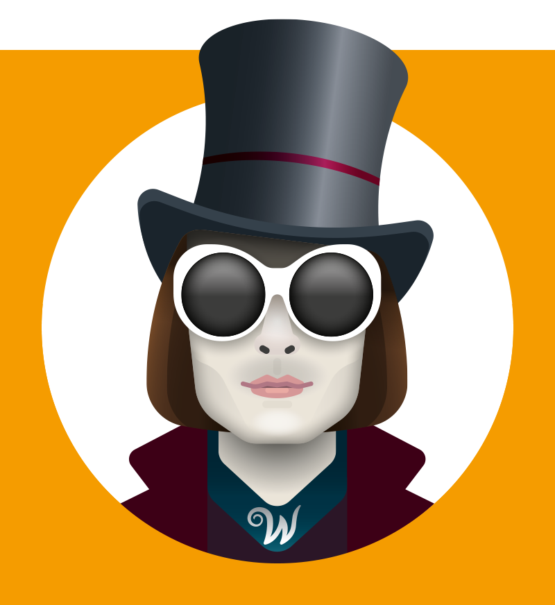 Johnny Depp as Willy Wonka