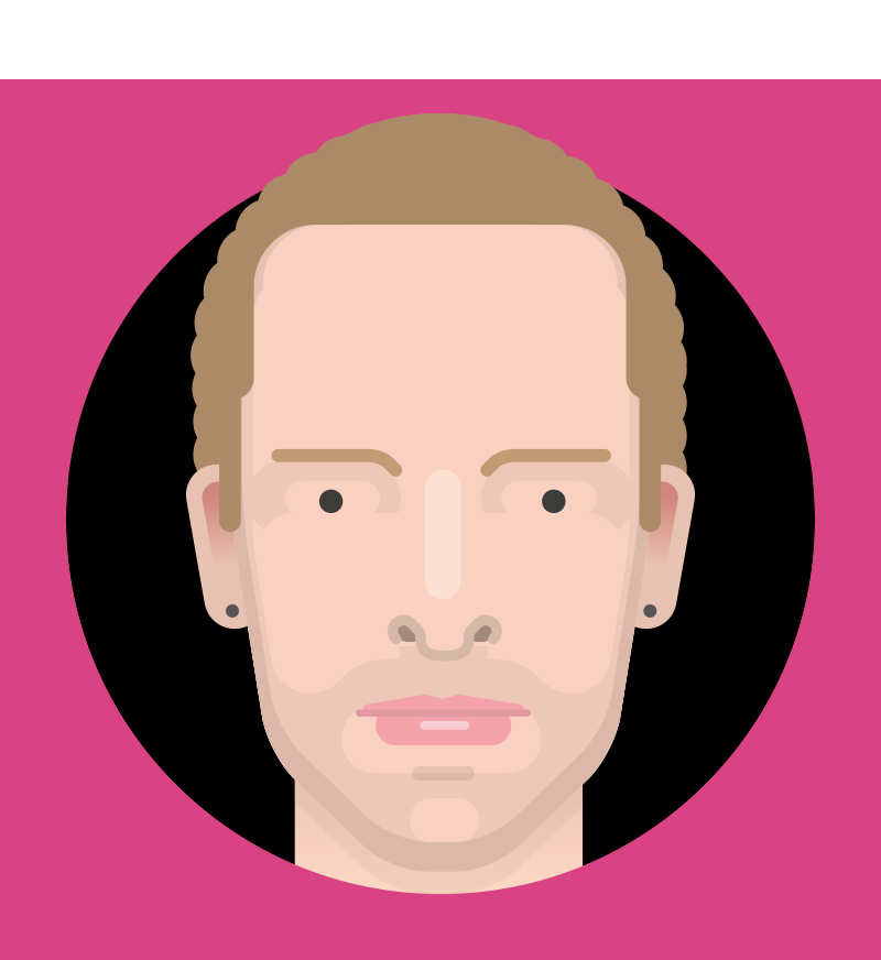 Chris Martin, Coldplay singer/songwriter