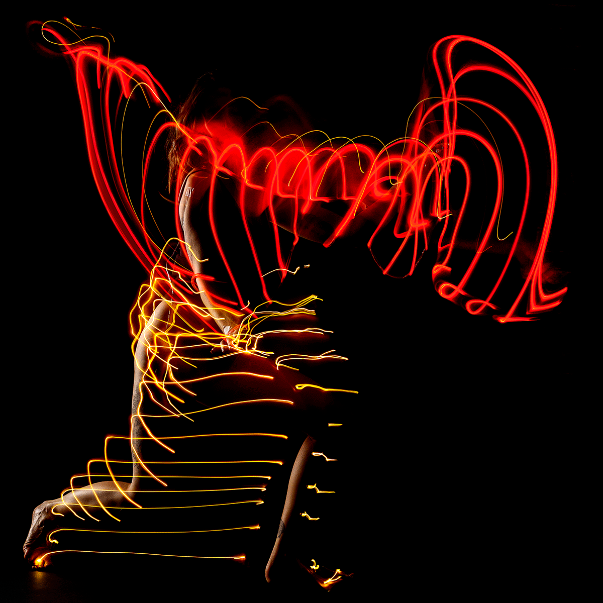Robyn light paints