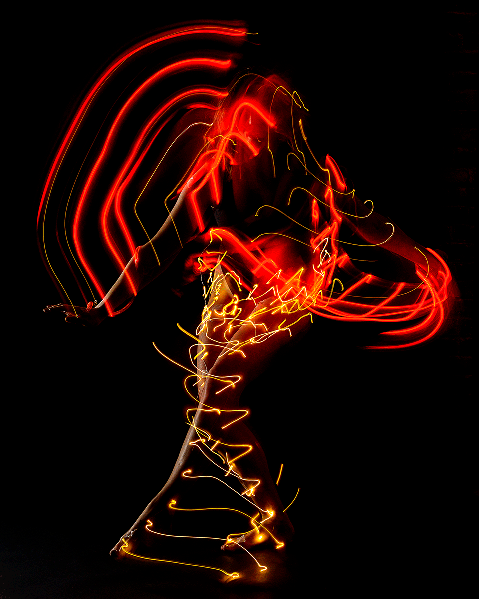 Robyn light paints