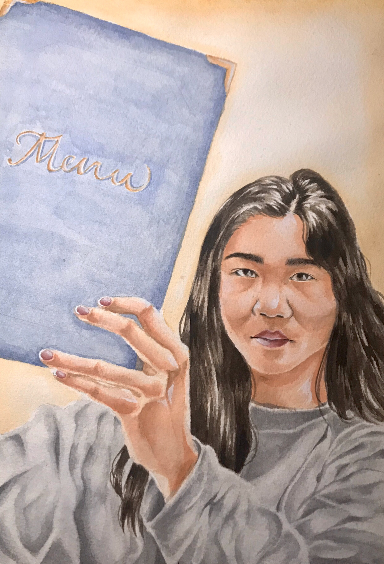 Menu Portrait