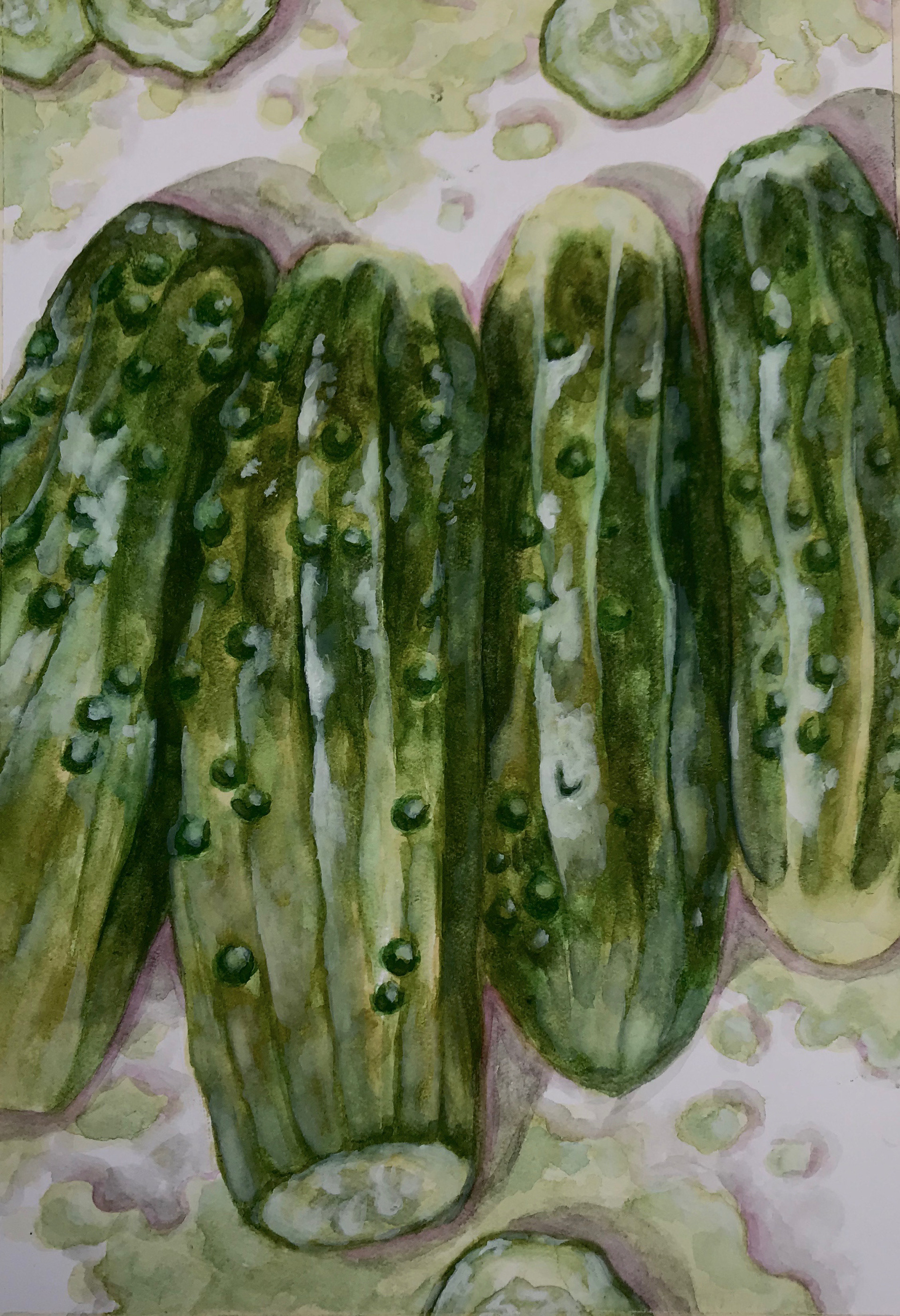 Drenched Pickles