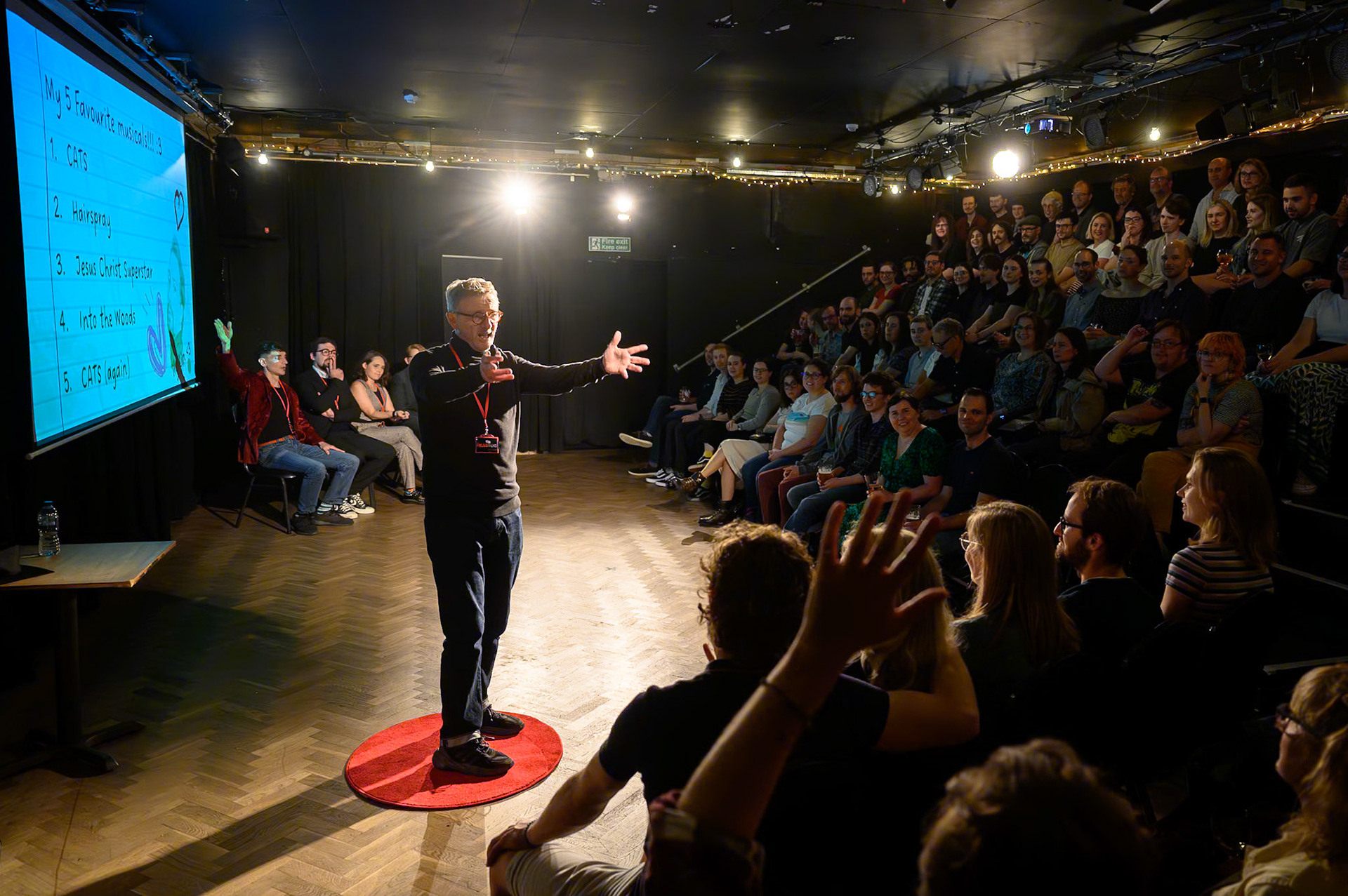 The Unscripted Players' Big Summer Show at the Bristol Improv Theatre. August 2024.