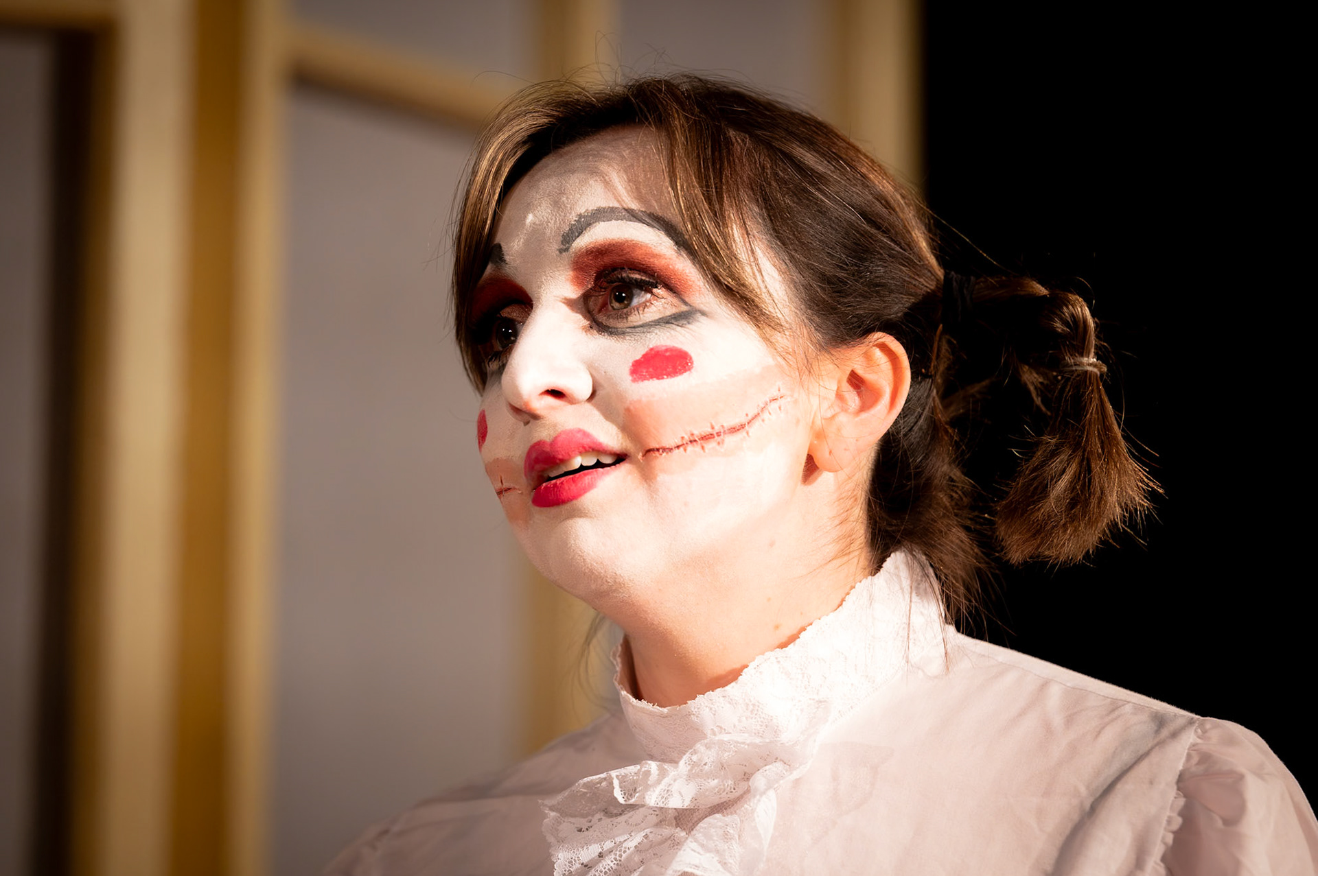 "Murder, She Didn't Fright" halloween show by Degrees of Error, at the Bristol Improv Theatre. October 2024.