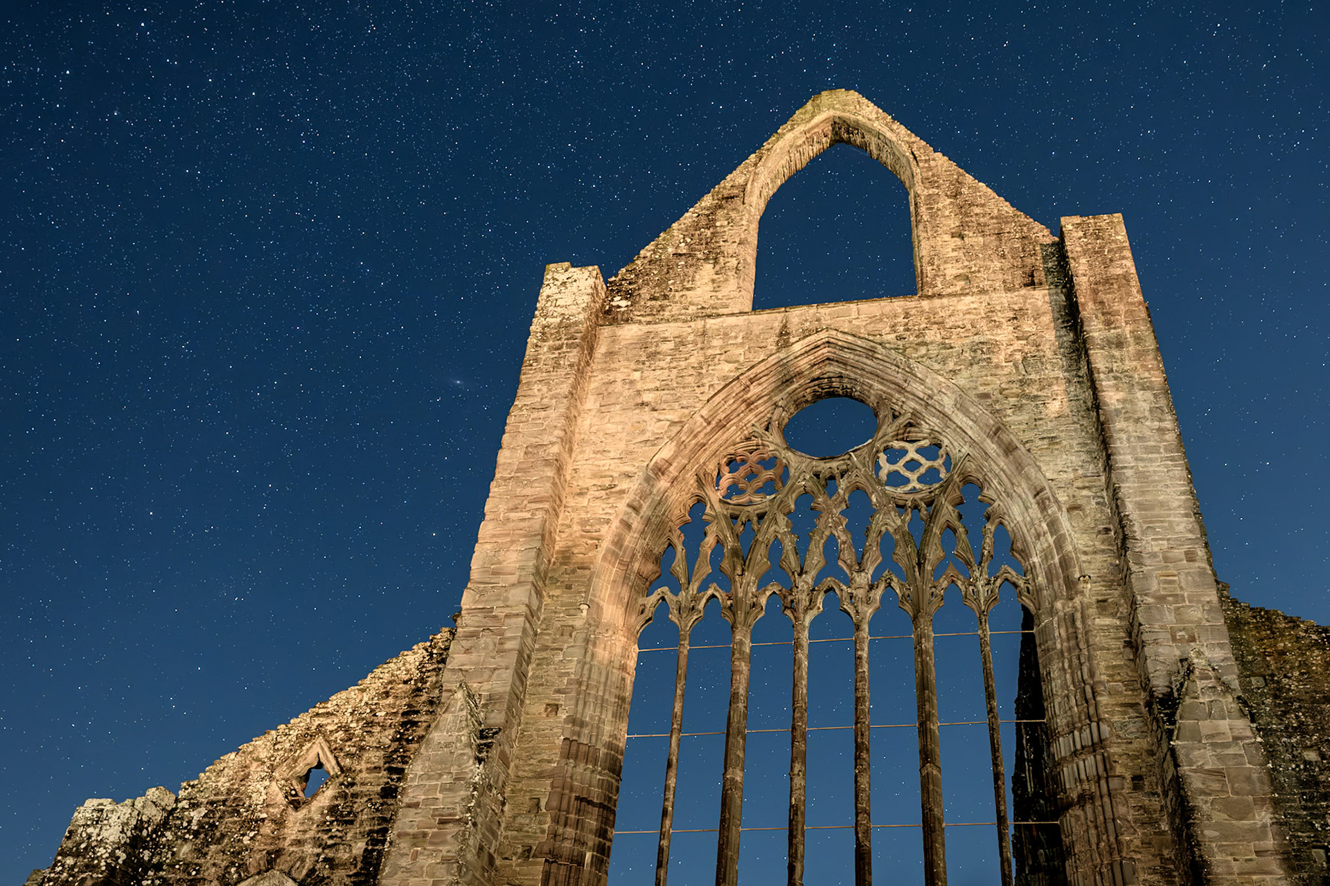 Astro landscapes at and near Tintern Abbey. October 2024