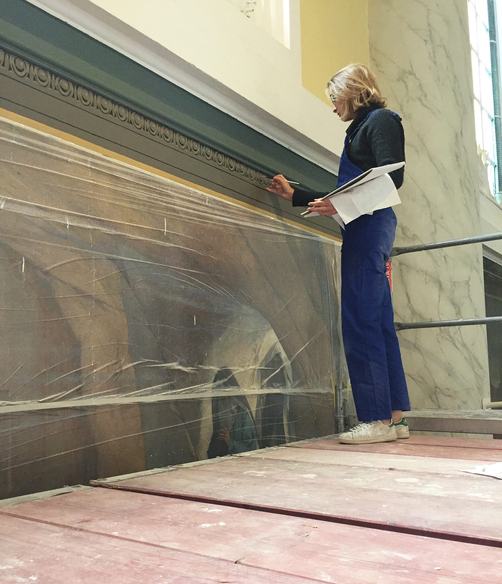 Frise murale Bruxelles