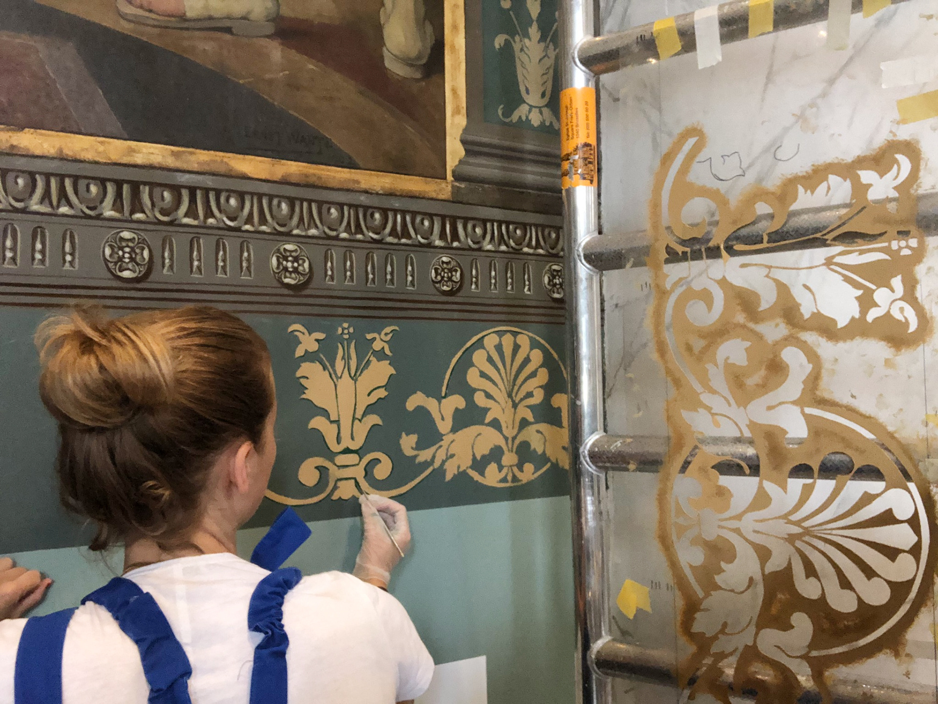 Correction du pochoir