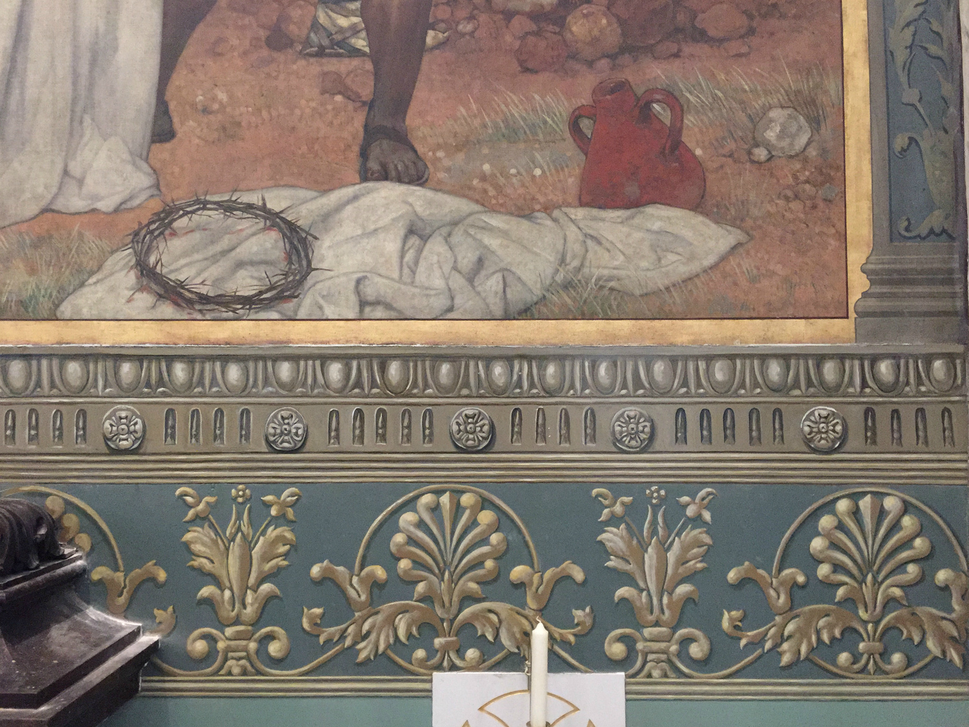 Frise décorative / trompe l'oeil