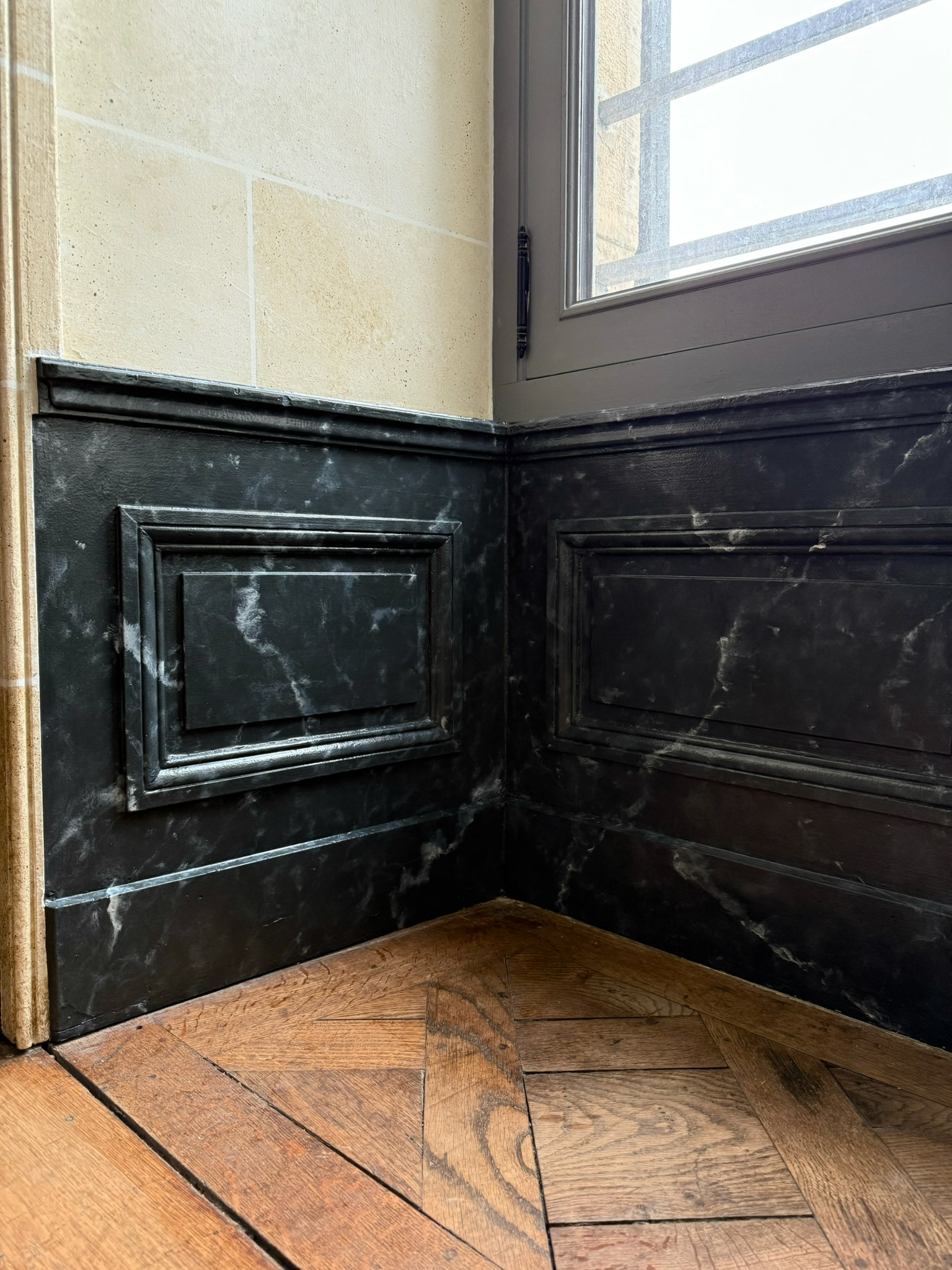 Peinture de faux-marbre