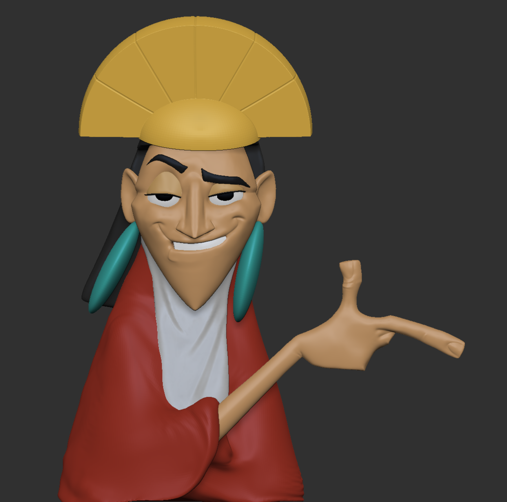 Fan Sculpt - Kuzco (Disney) (2023)
