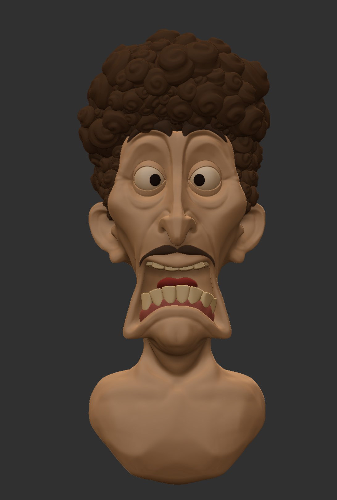 1 hour sculpt - Scared Guy (2024)