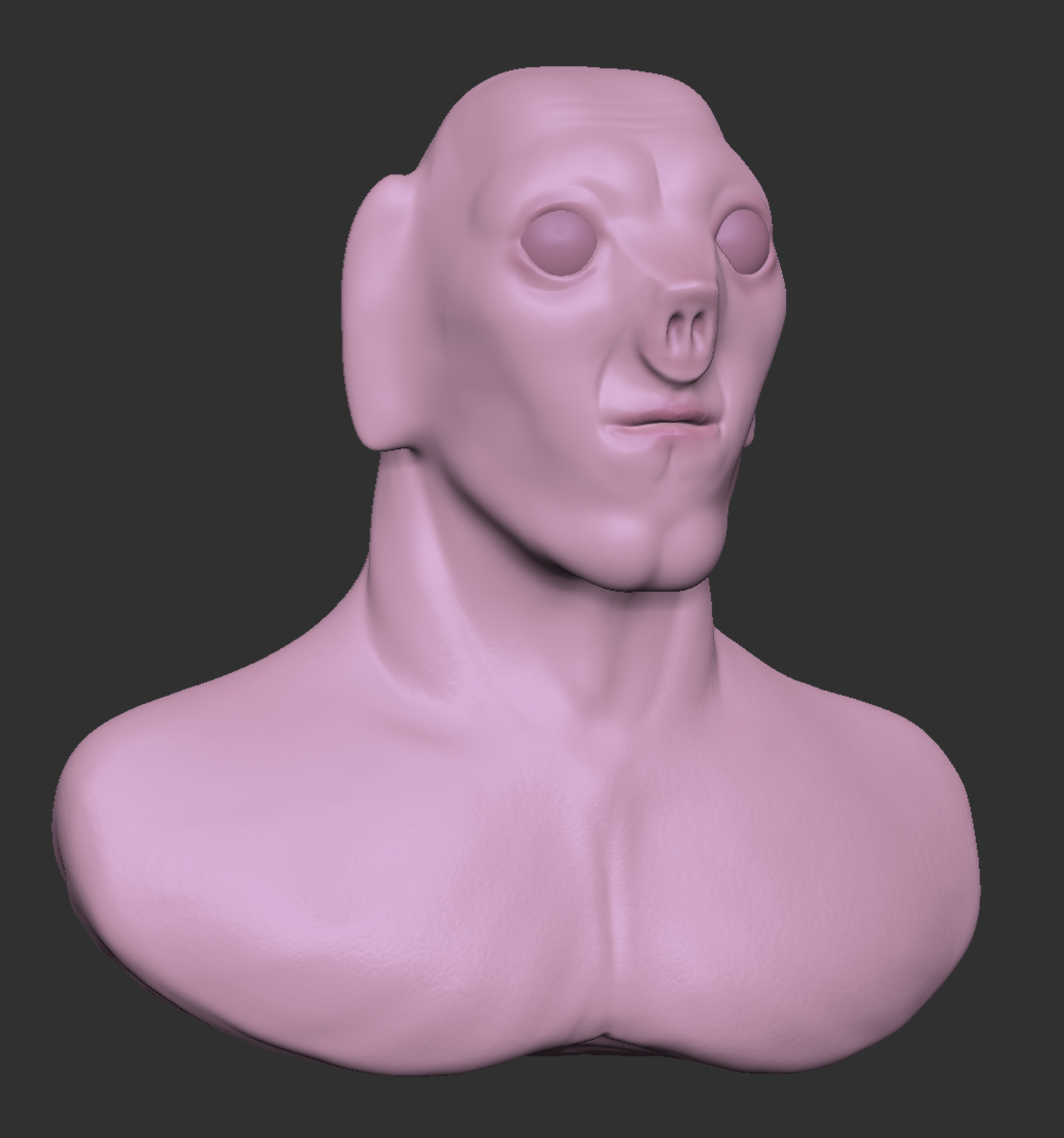 20 minute speed sculpt - Creepy Pig (2024)