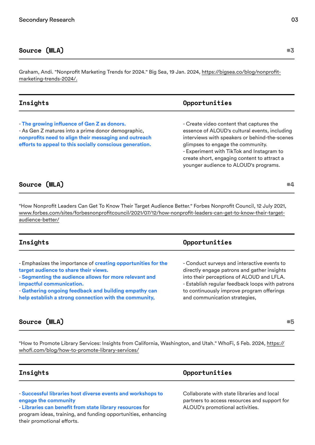 Secondary Research 2