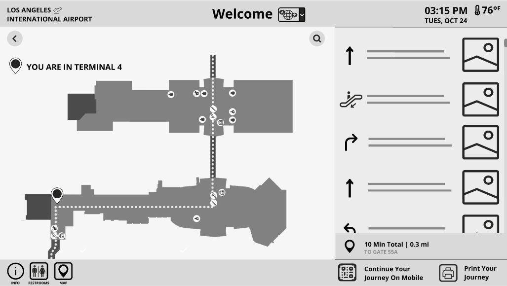 Direction Retrieval Planned Route