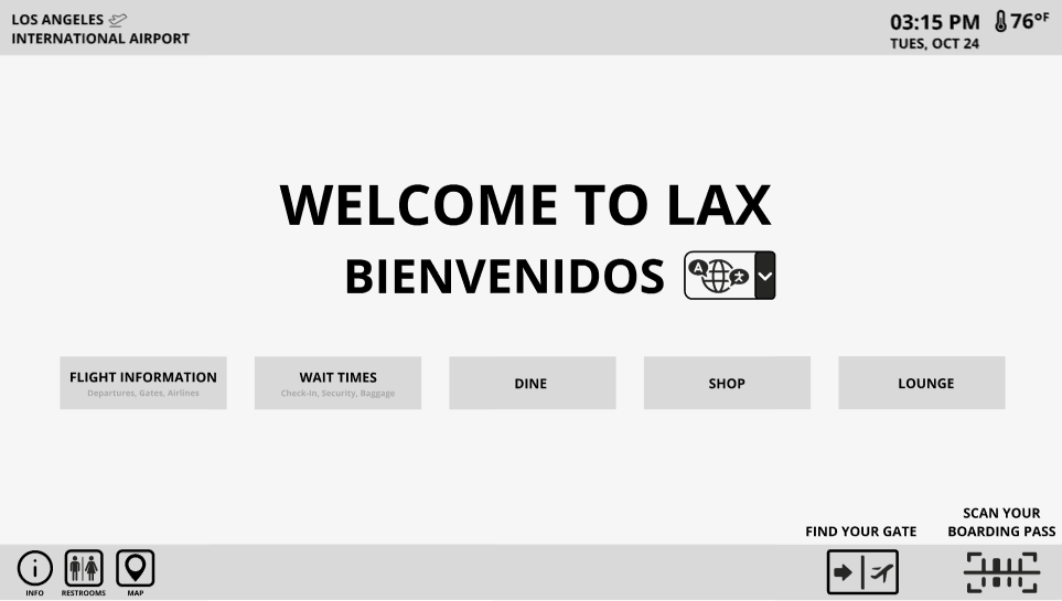 Welcome Page