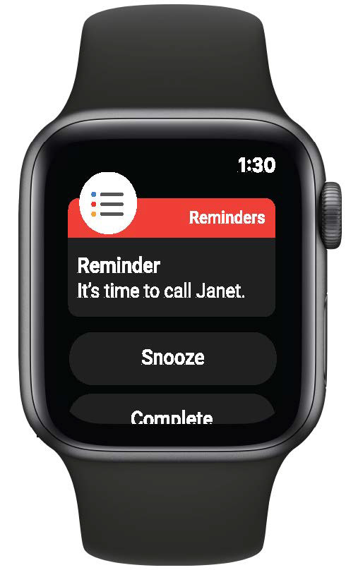 Reminder Notification