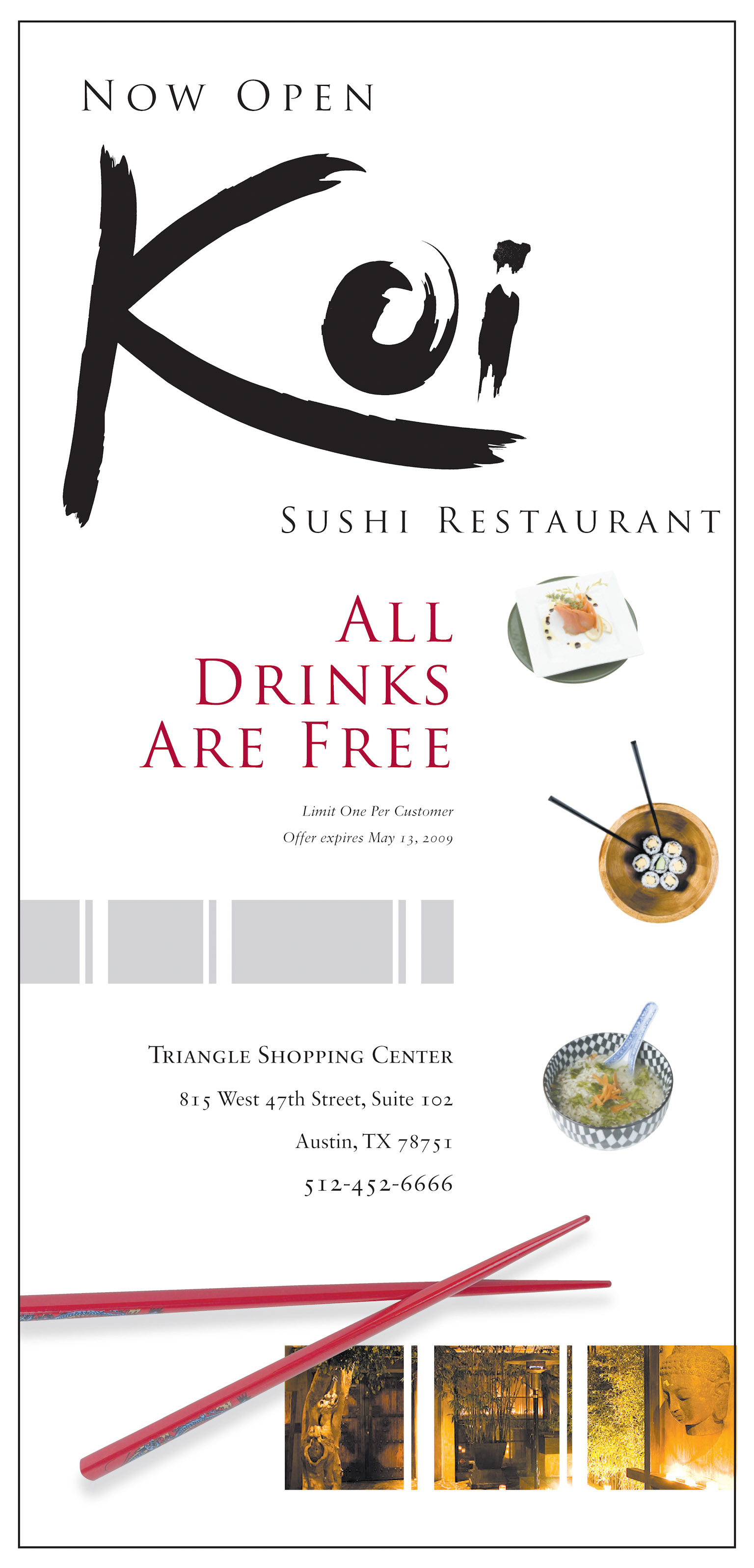 Koi Restaurant Ad