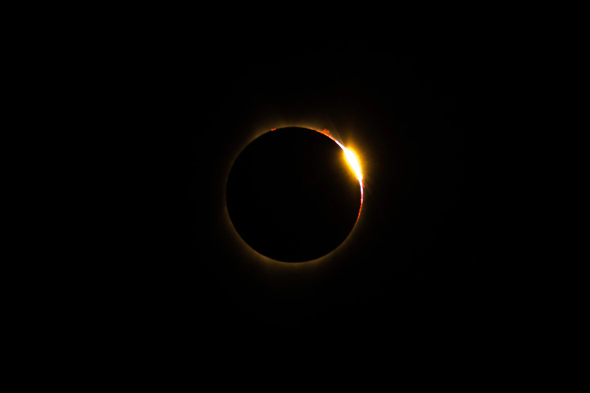 Eclipse 2017: Diamond ring effect