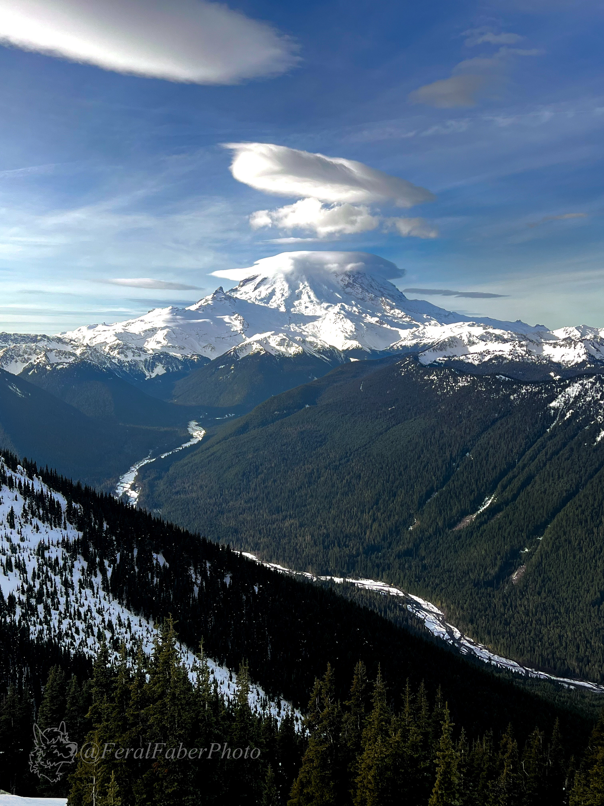 Mt. Rainier (Tahoma) from Crystal Mt.