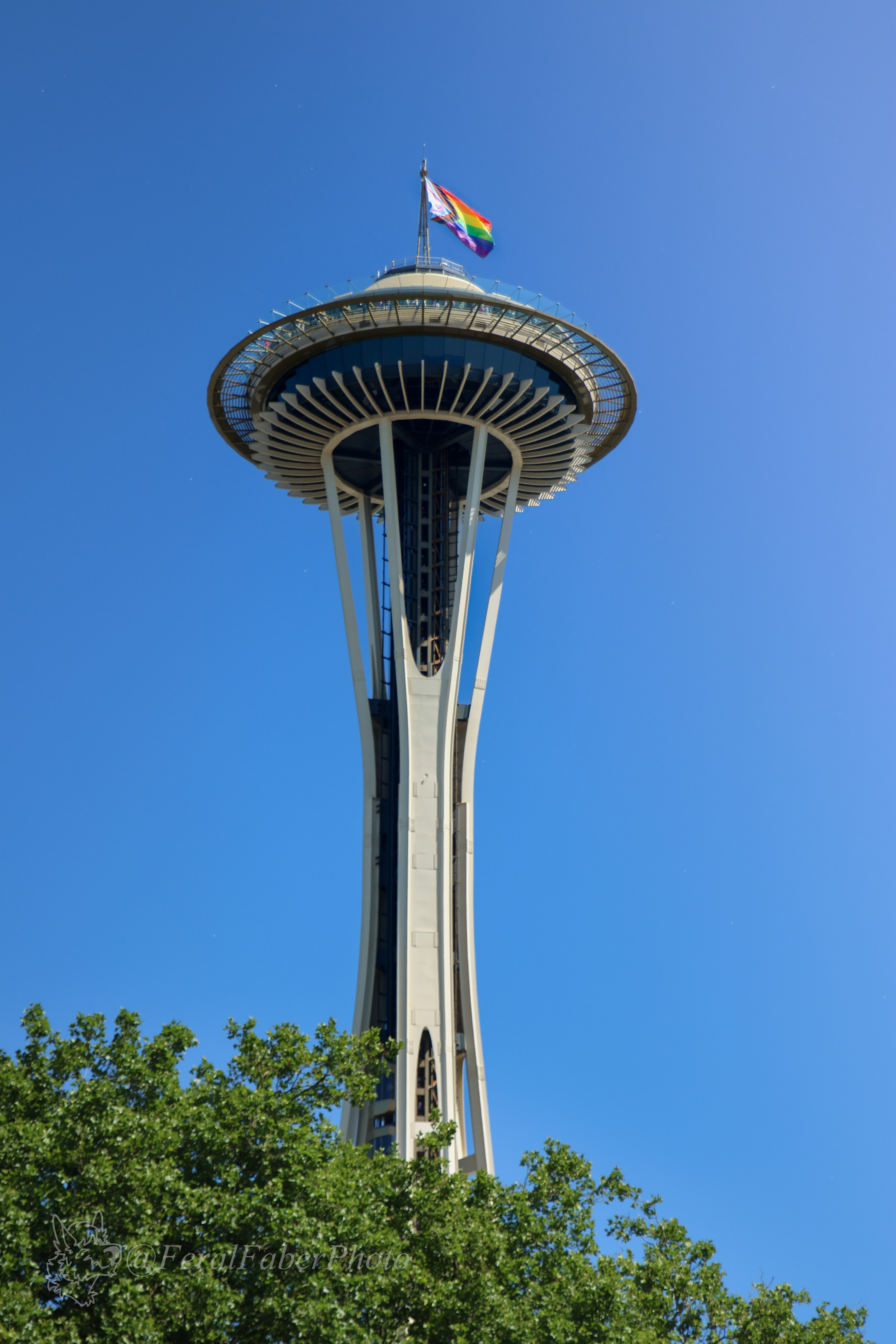 Space Needle, Seattle Pride 2025