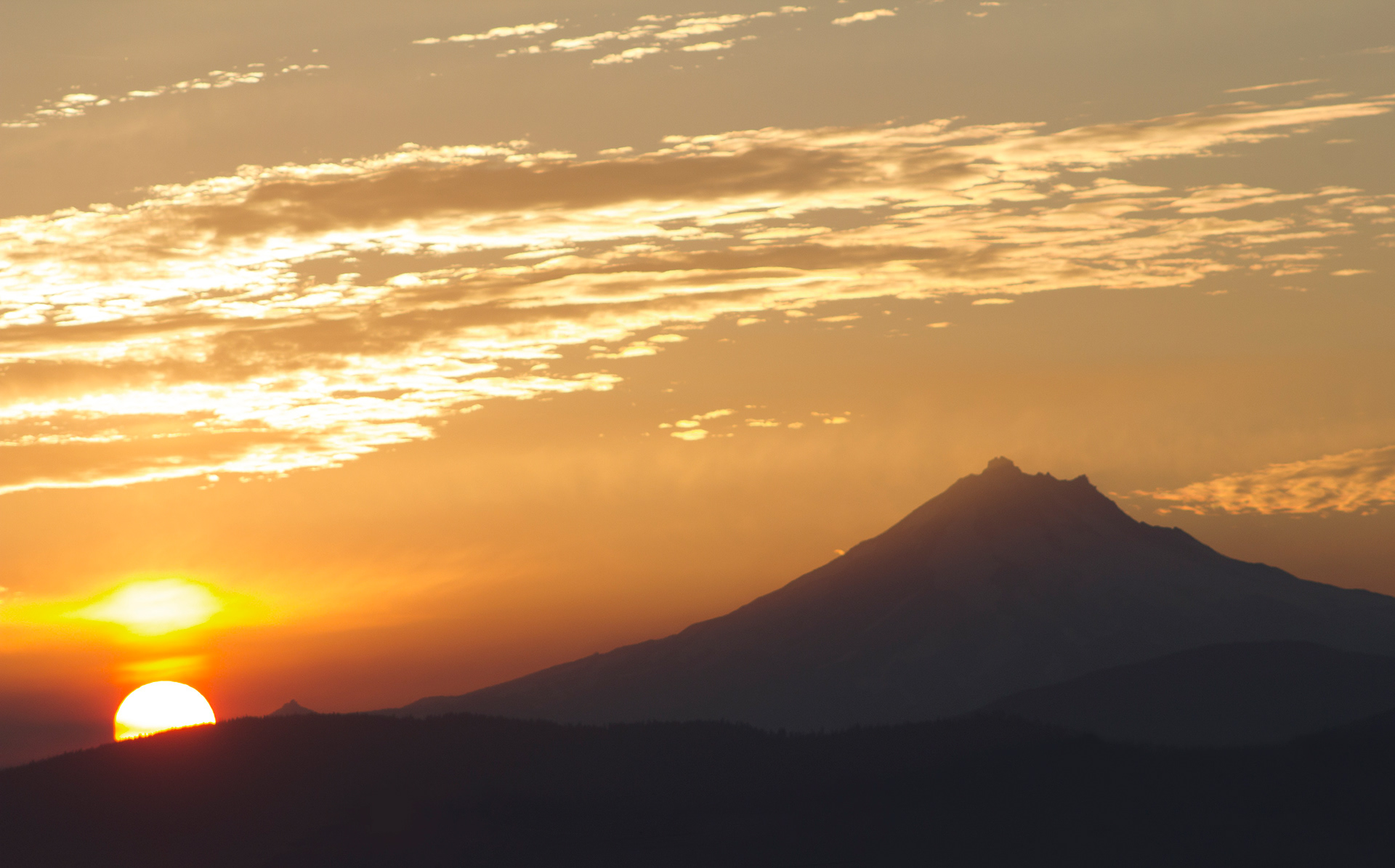 Smoky Sunset