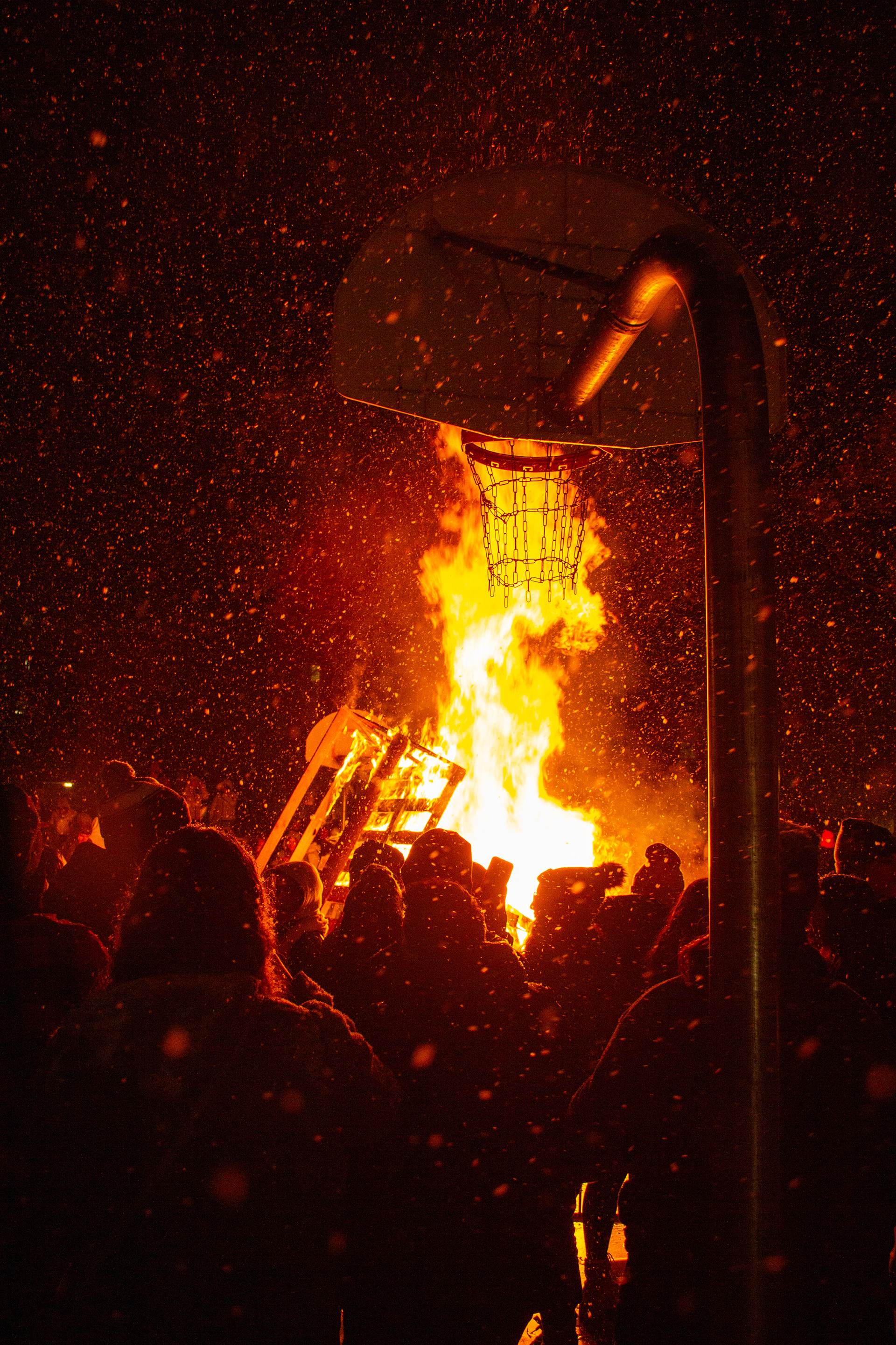 Winter Bonfire