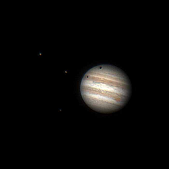 Jupiter - Transit of Io and Ganymede