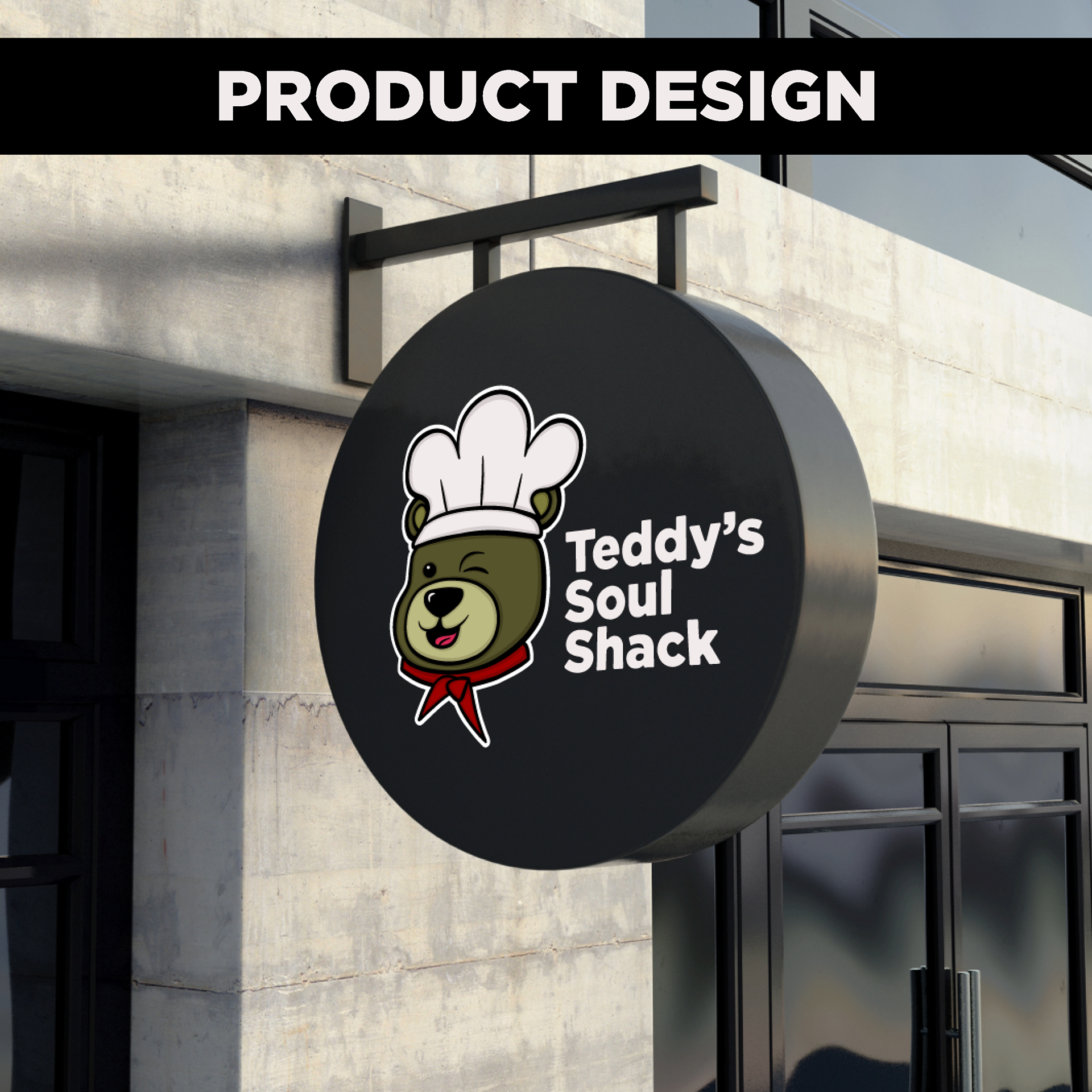 Teddy's Soul Shack, 2024 Adobe Illustrator