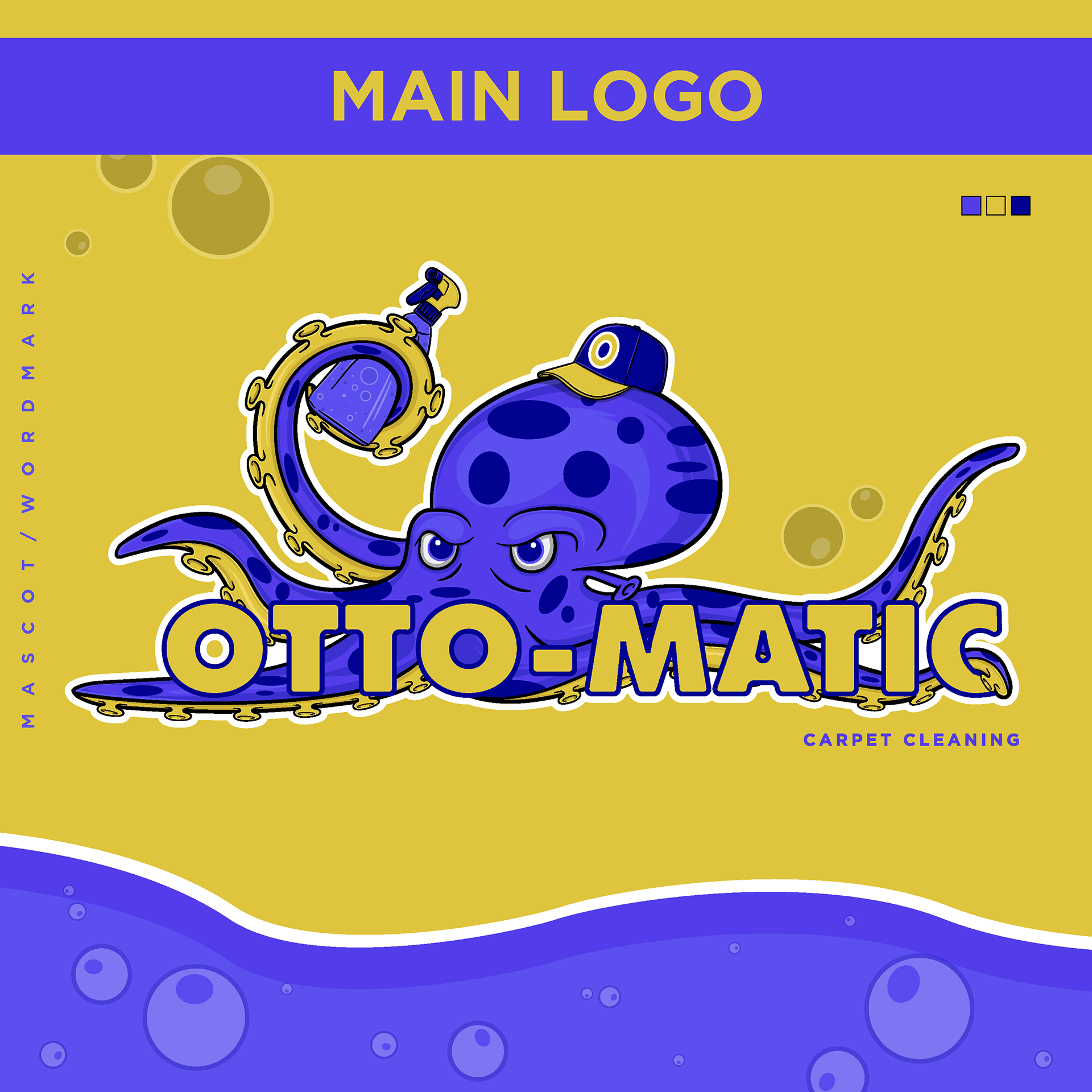 Otto-Matic Carpet Cleaning, 2024 Adobe Illustrator