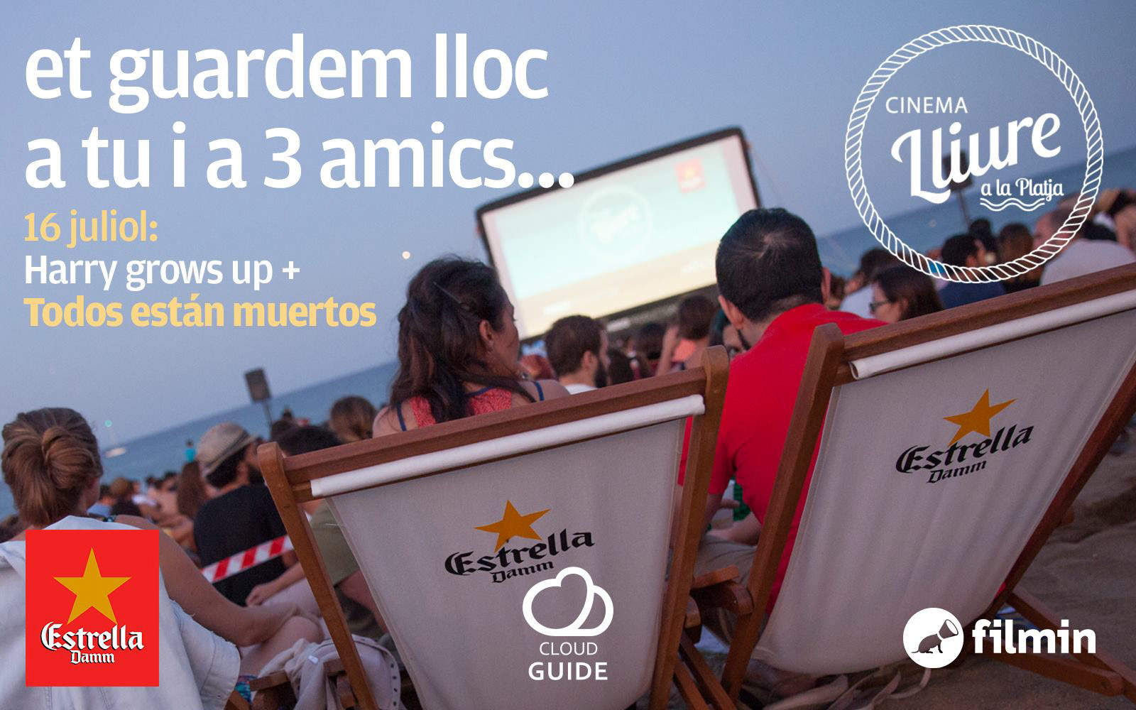 advertising spot for the Cinema lliure event