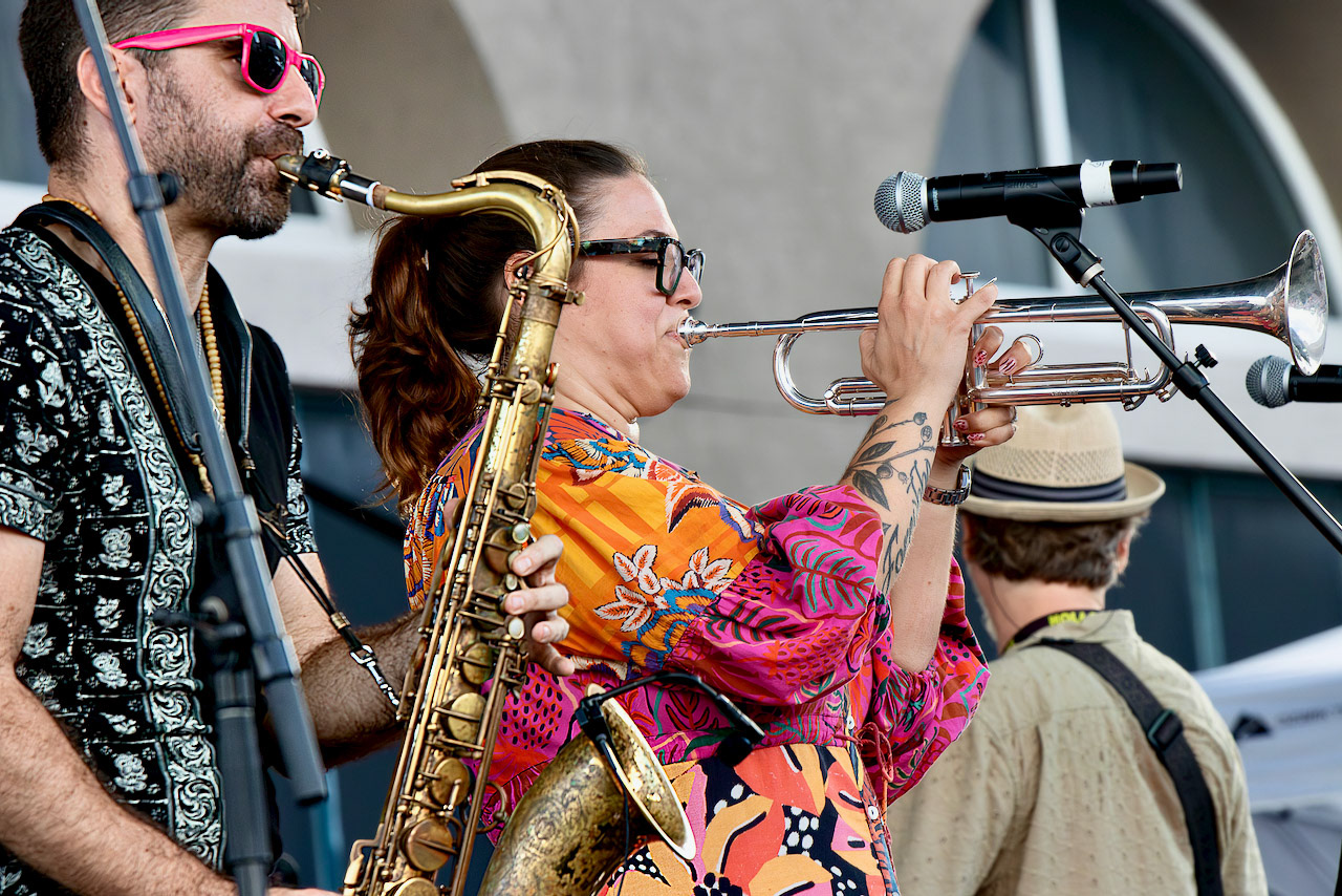 Brad Walker and Jennifer Hartswick