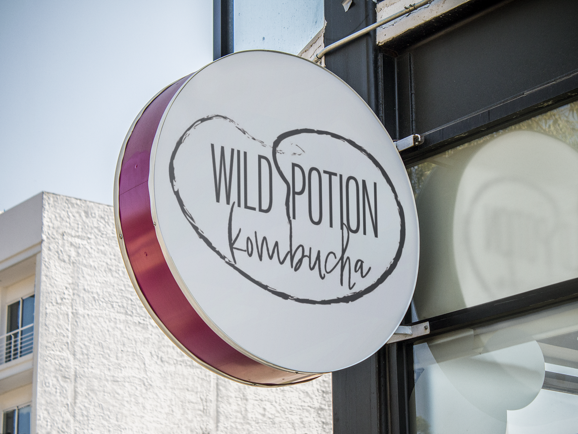 Oval Signage