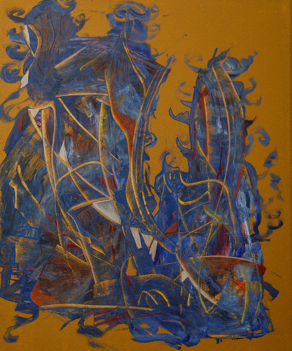 Acrylique sur toile 46 x 38 cm