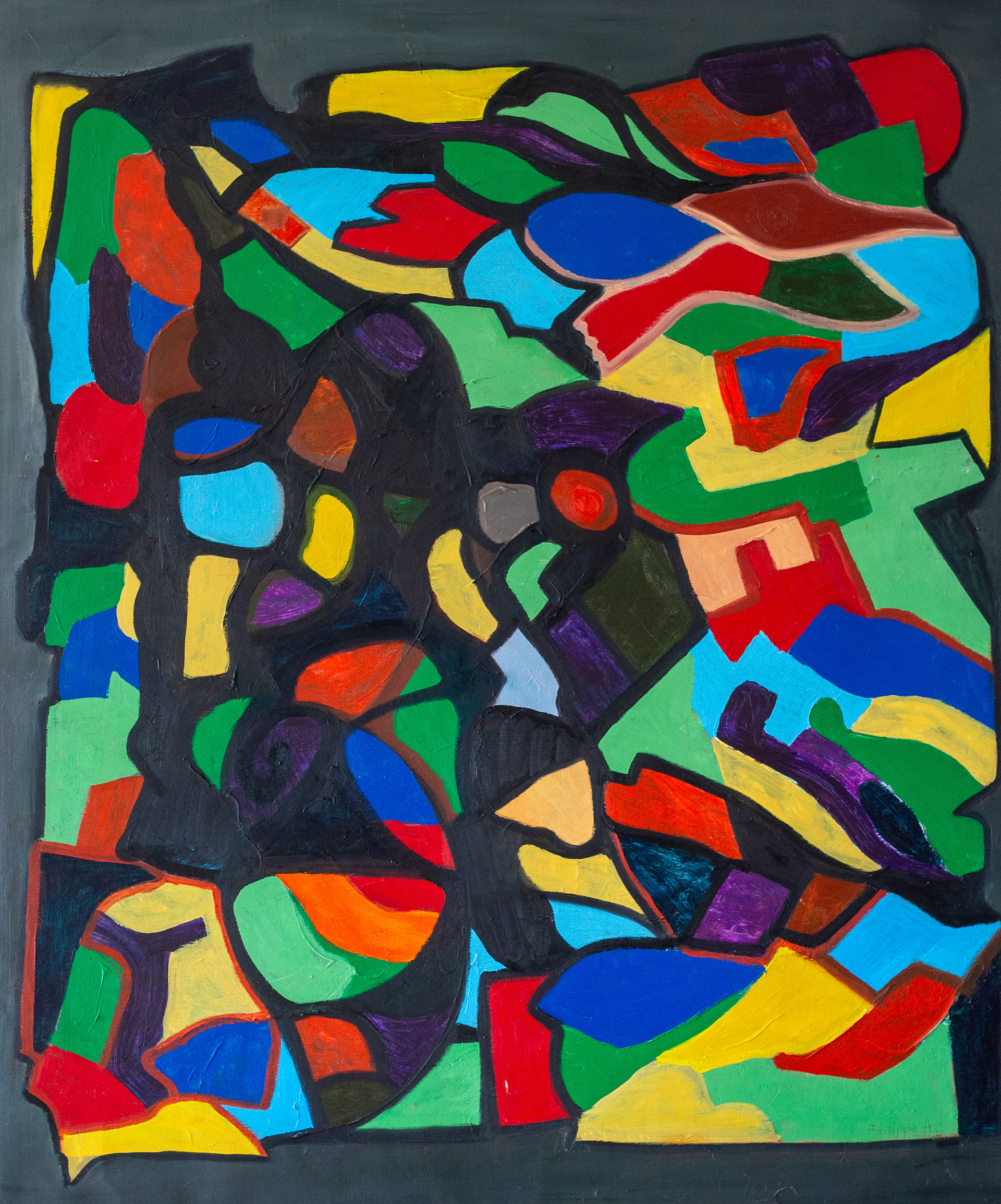 Acrylique et Huile 120 x 100