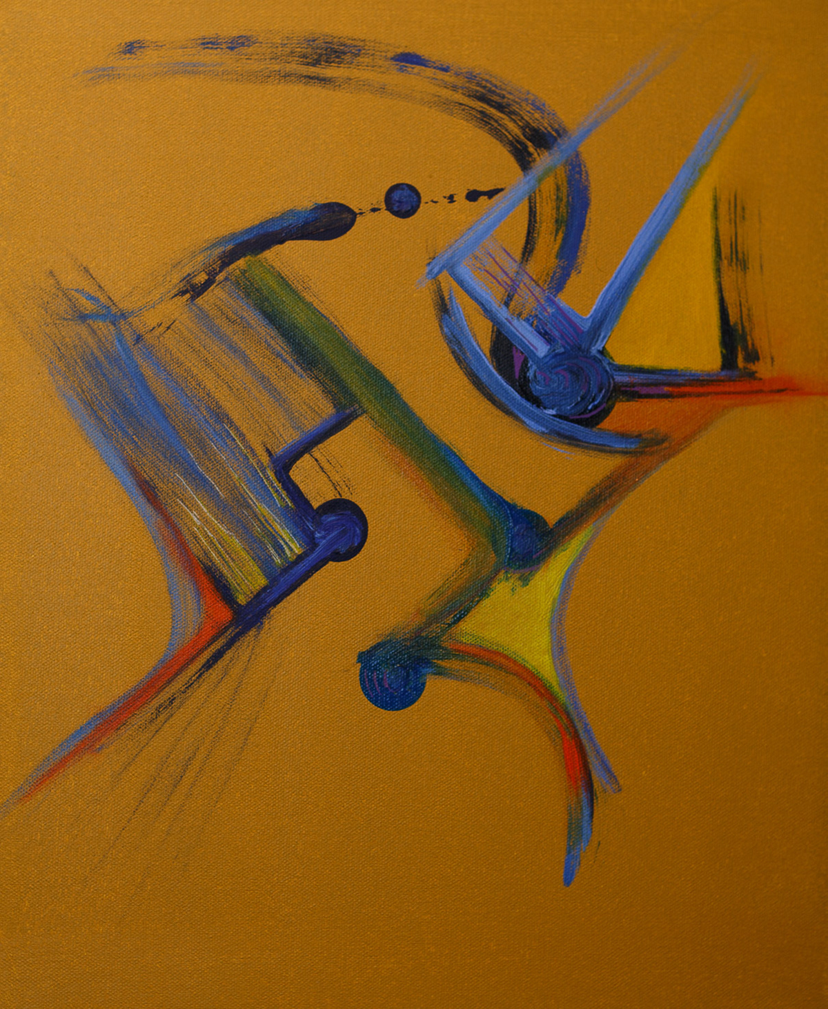 Acrylique sur toile 46 x 38 cm