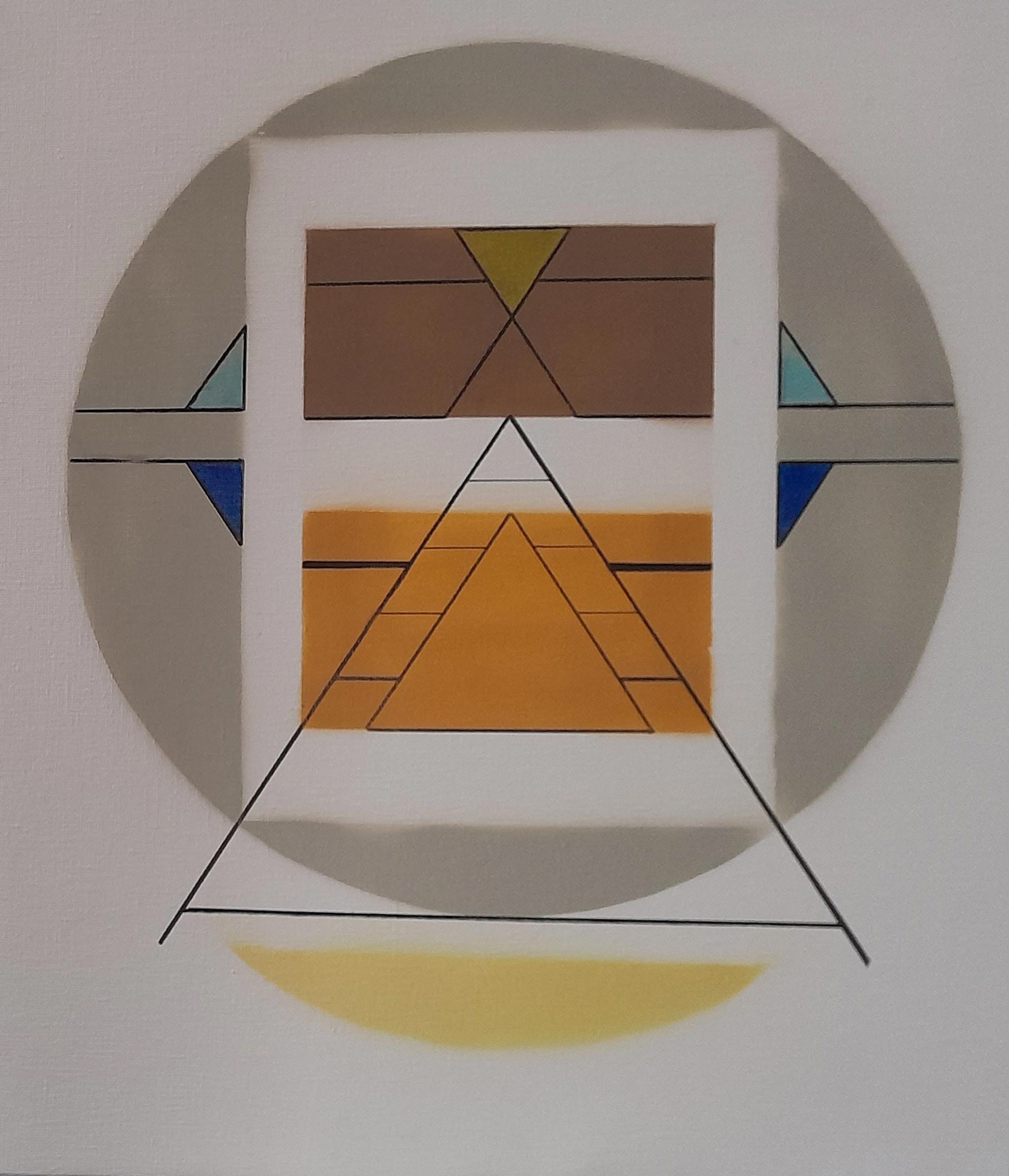 Geo 4 sur toile 73 x 60 cm