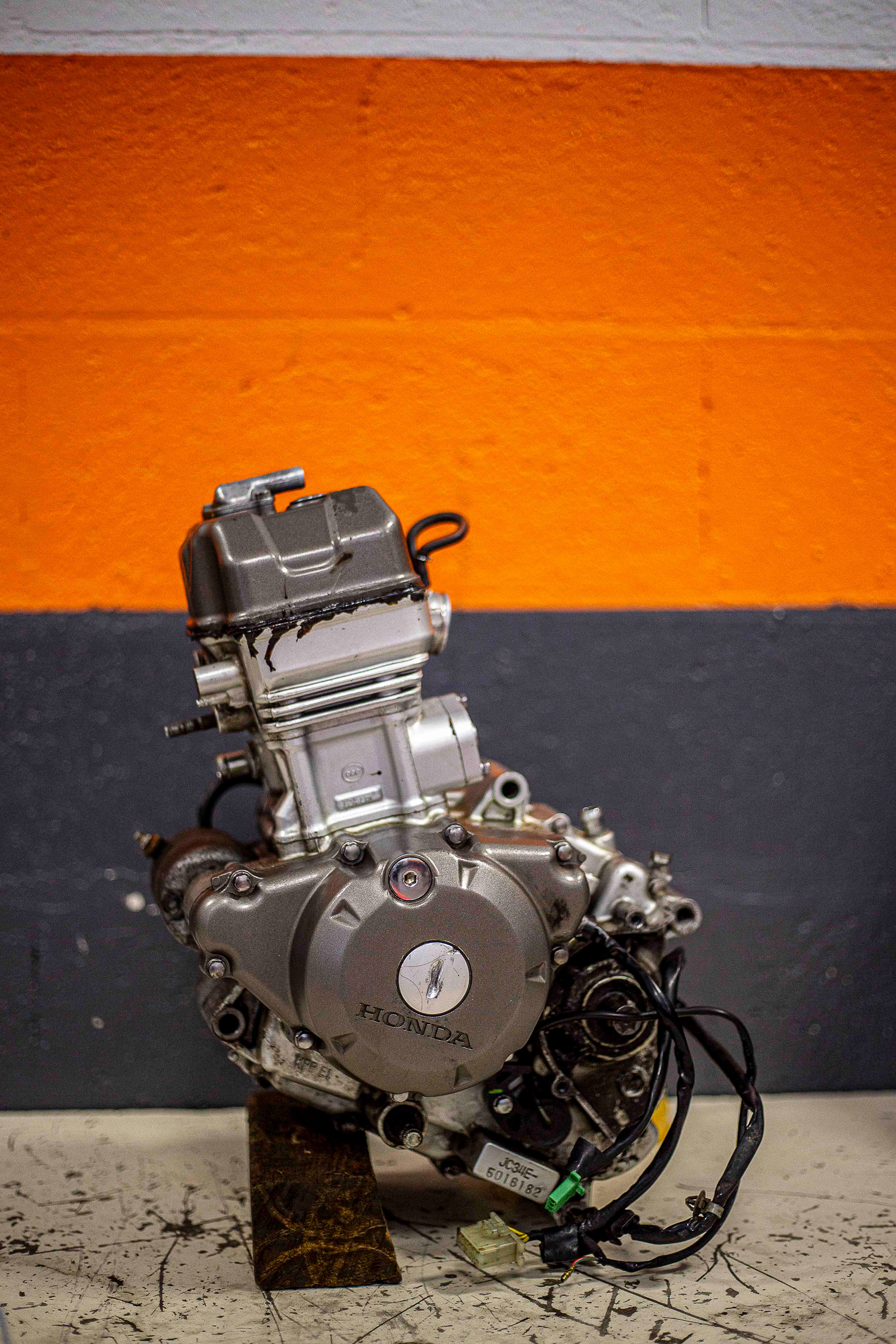 Moteur de moto de la marque Honda