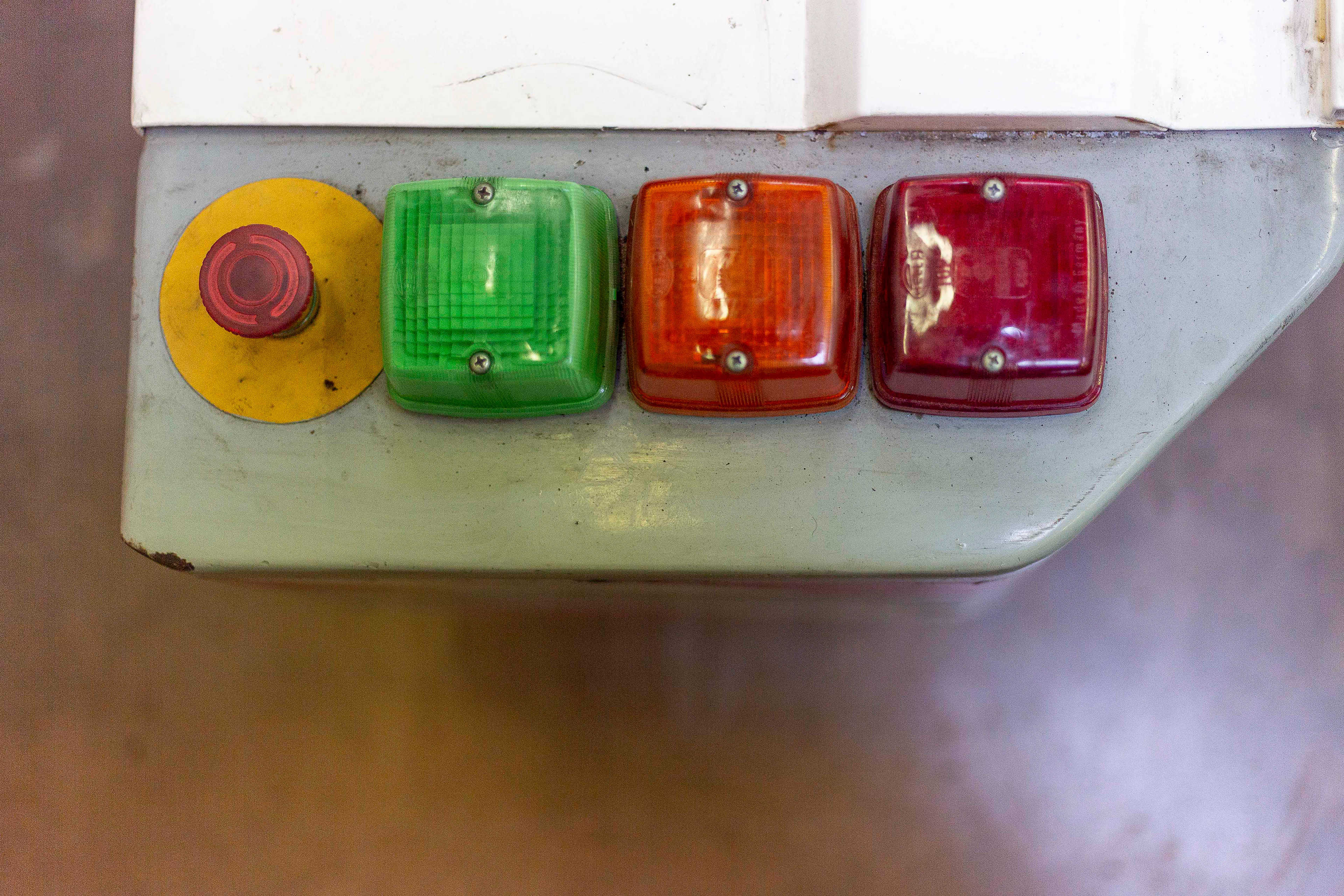 Boutons colorés